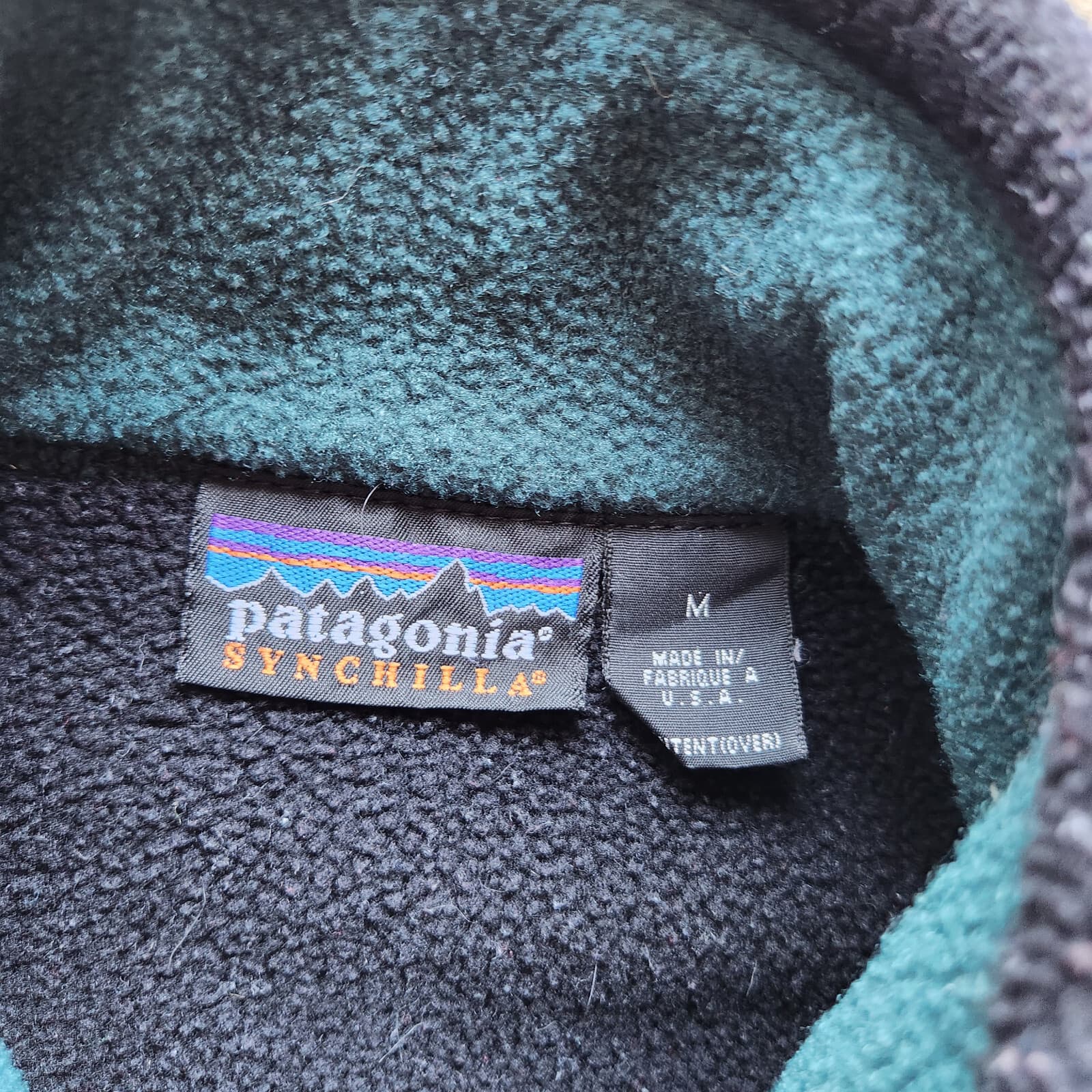 Vintage Patagonia Made in USA Synchilla Fleece Vest Full-Zip Pocket Women's M - Thumbnail 6