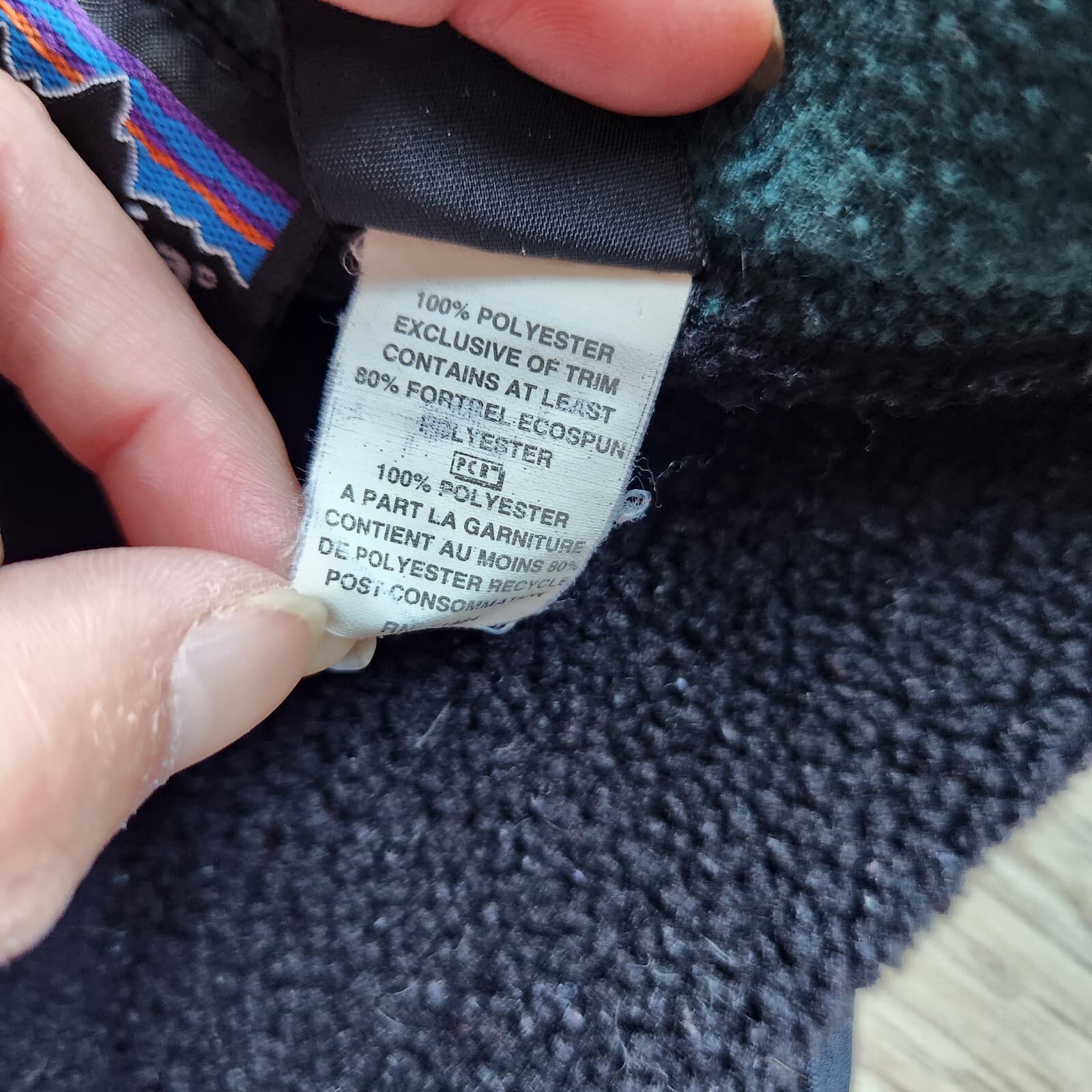 Vintage Patagonia Made in USA Synchilla Fleece Vest Full-Zip Pocket Women's M - Thumbnail 9