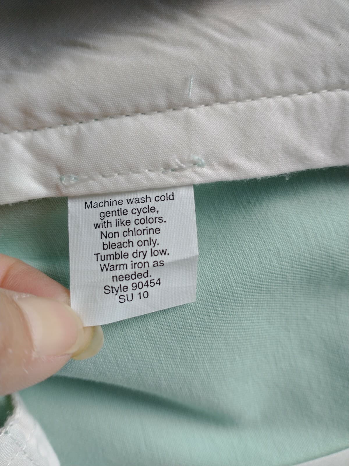 J.CREW 9" Gramercy Flex Shorts Zip Pocket Mint Green 100% Cotton Men Sz.36 - Thumbnail 9