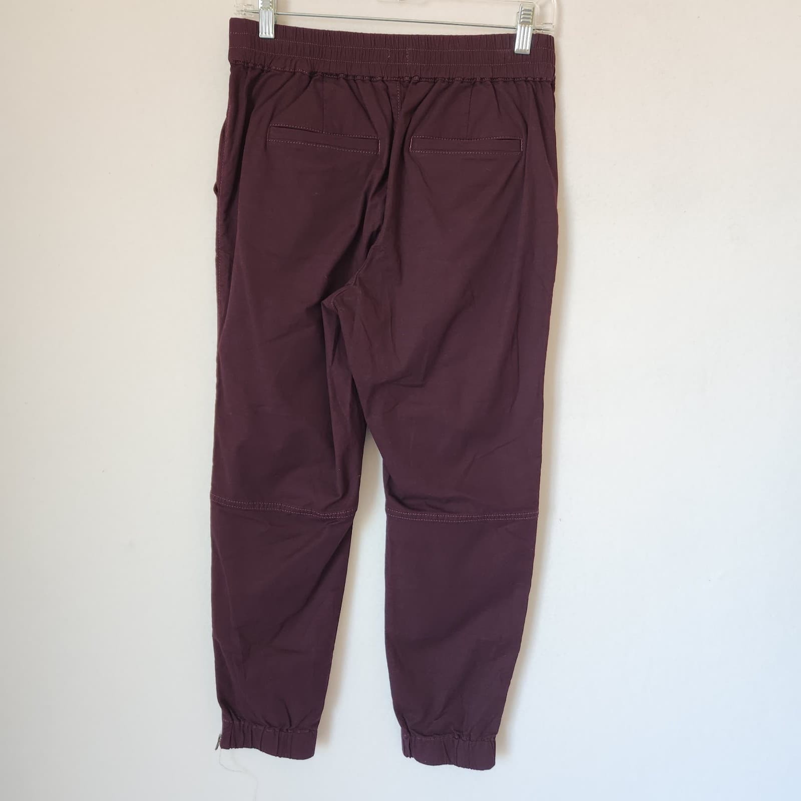 NEW Levi's Not For Resale Ankle-Zip Jogger High Elastic-Waist Pocket Purple Sz.S - Thumbnail 6