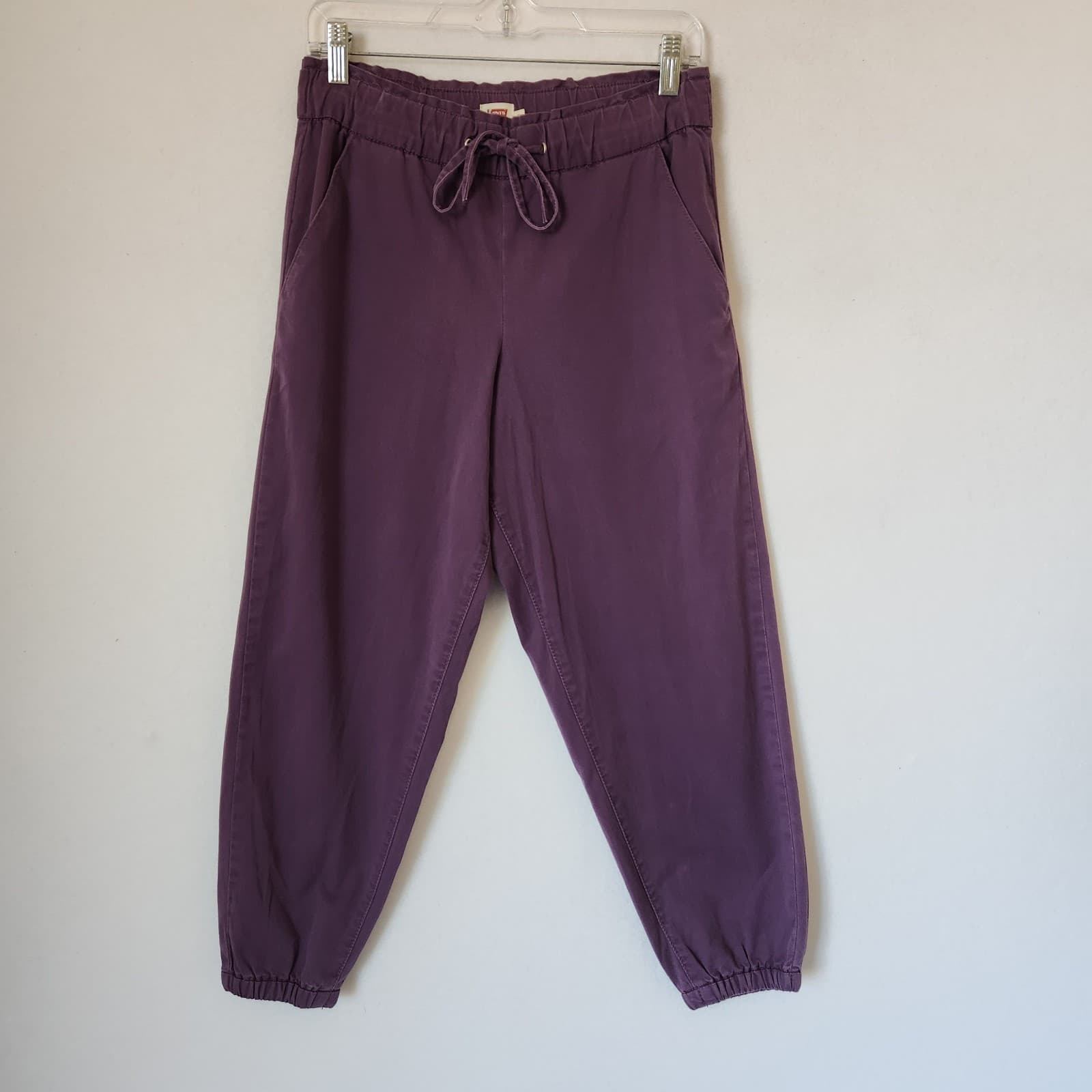 NEW Levi's Not For Resale Off Duty Jogger Elastic Waist Hortensia Purple Women S - Thumbnail 2