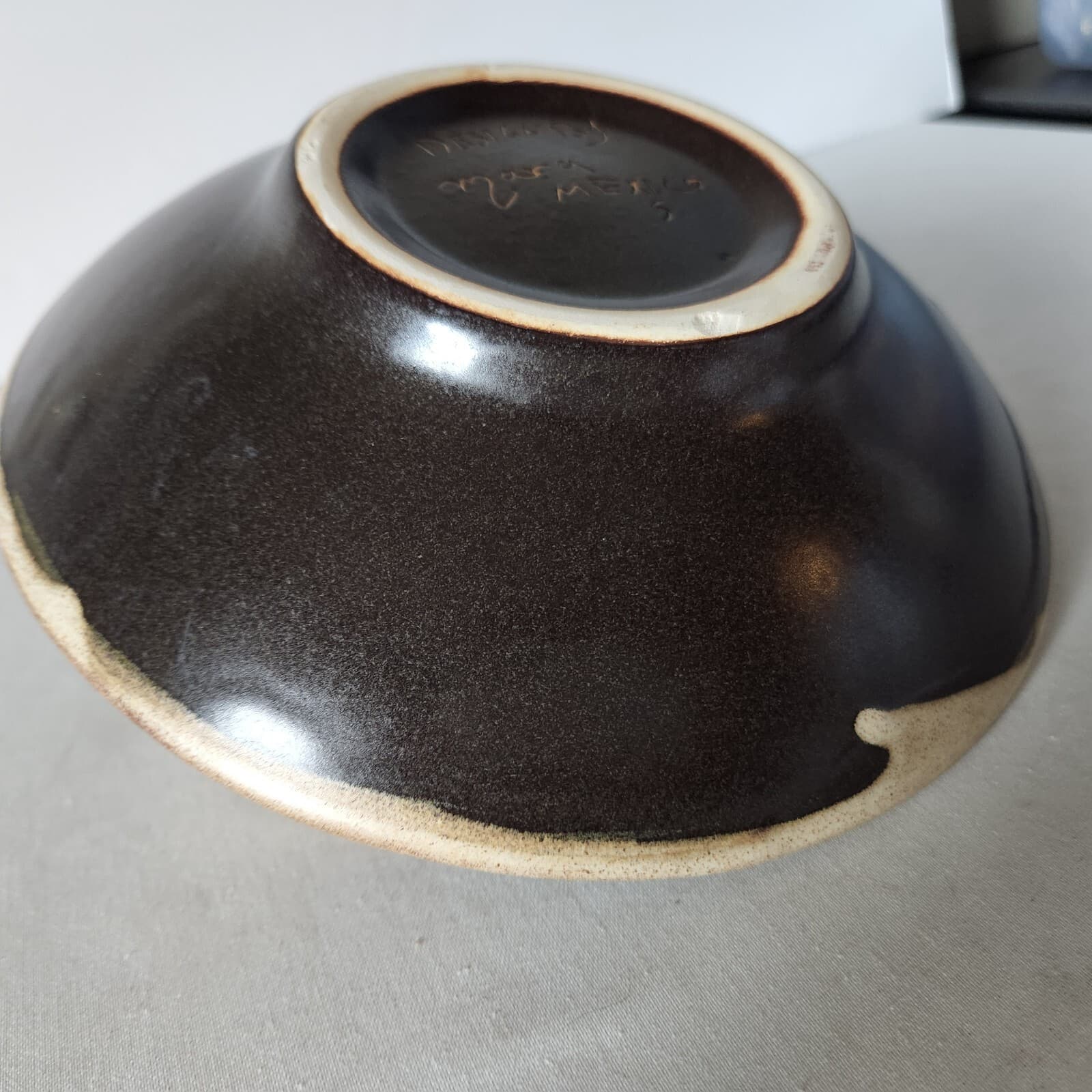 Design by Mara Mexico Pottery Stonewear Hummingbird Floral 20oz Bowl - Thumbnail 4