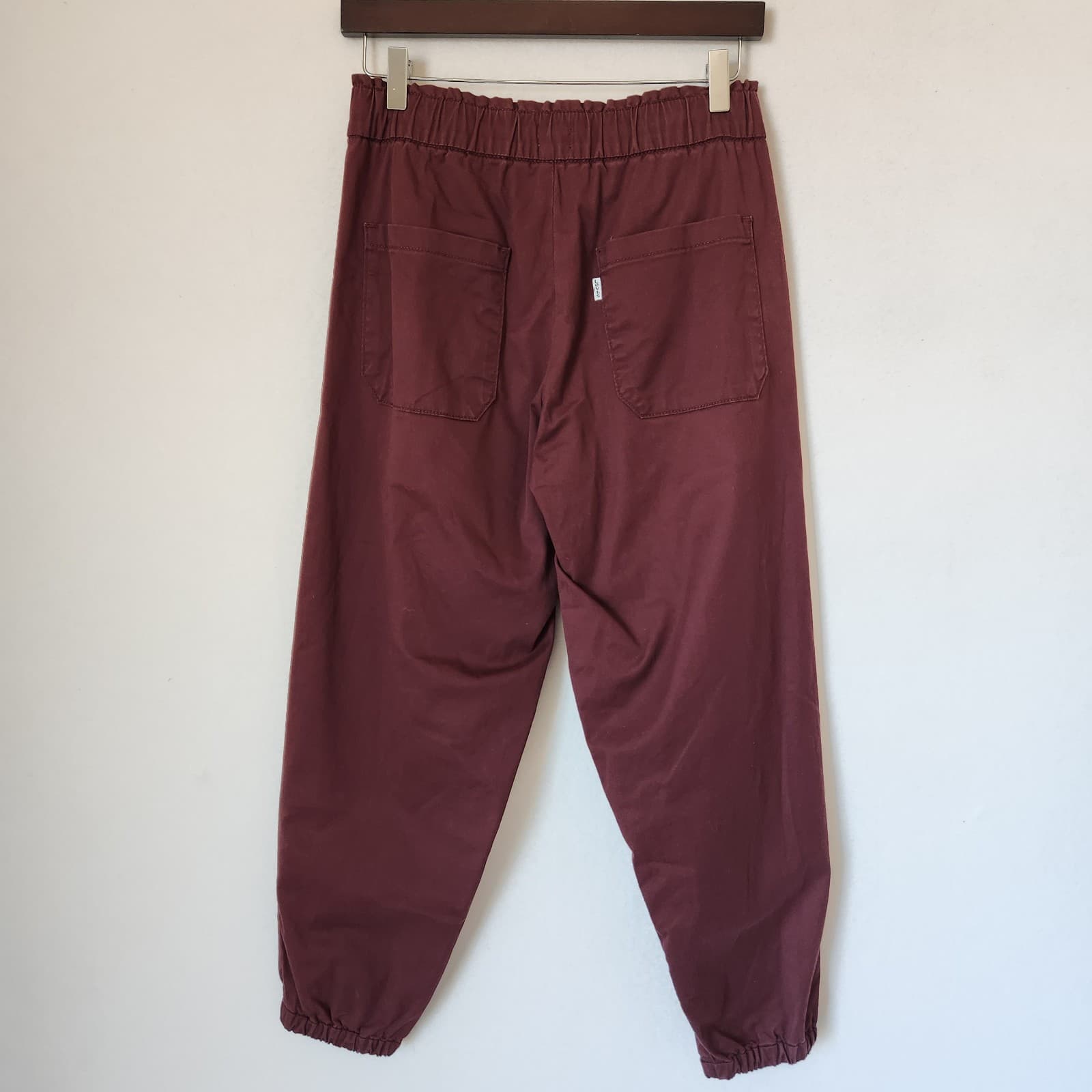 NEW Levi's Not For Resale Off Duty Jogger Elastic Waist Decadent Chocolate Sz.S - Thumbnail 8