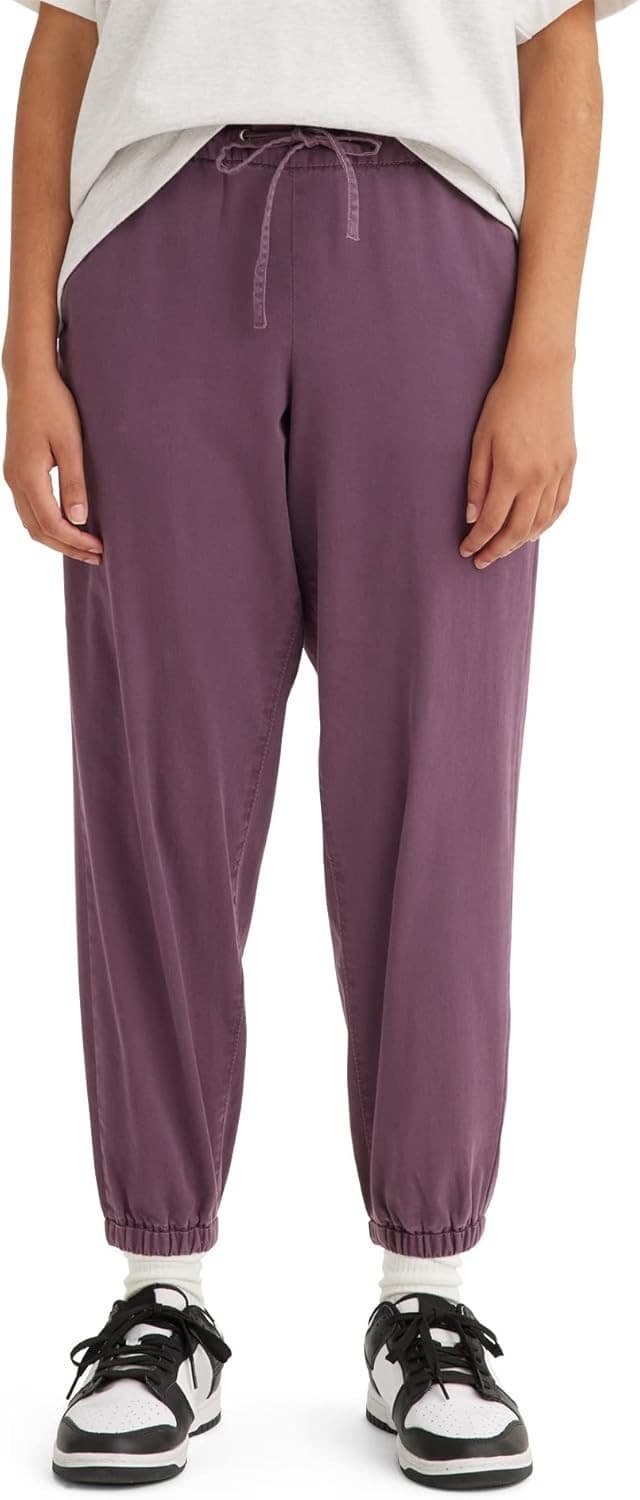 NEW Levi's Not For Resale Off Duty Jogger Elastic Waist Hortensia Purple Women S - Thumbnail 3