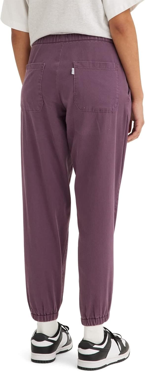 NEW Levi's Not For Resale Off Duty Jogger Elastic Waist Hortensia Purple Women S - Thumbnail 9