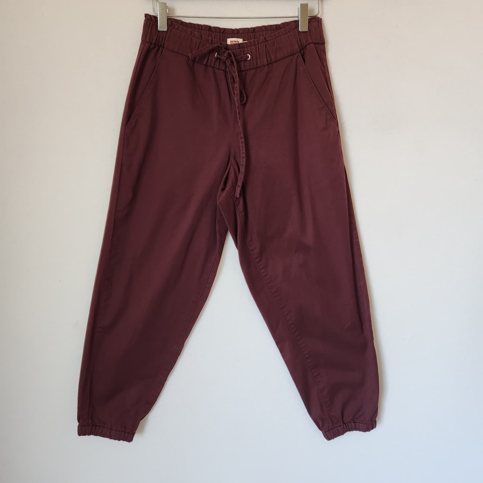 NEW Levi's Not For Resale Off Duty Jogger Elastic Waist Decadent Chocolate Sz.S - Thumbnail 3