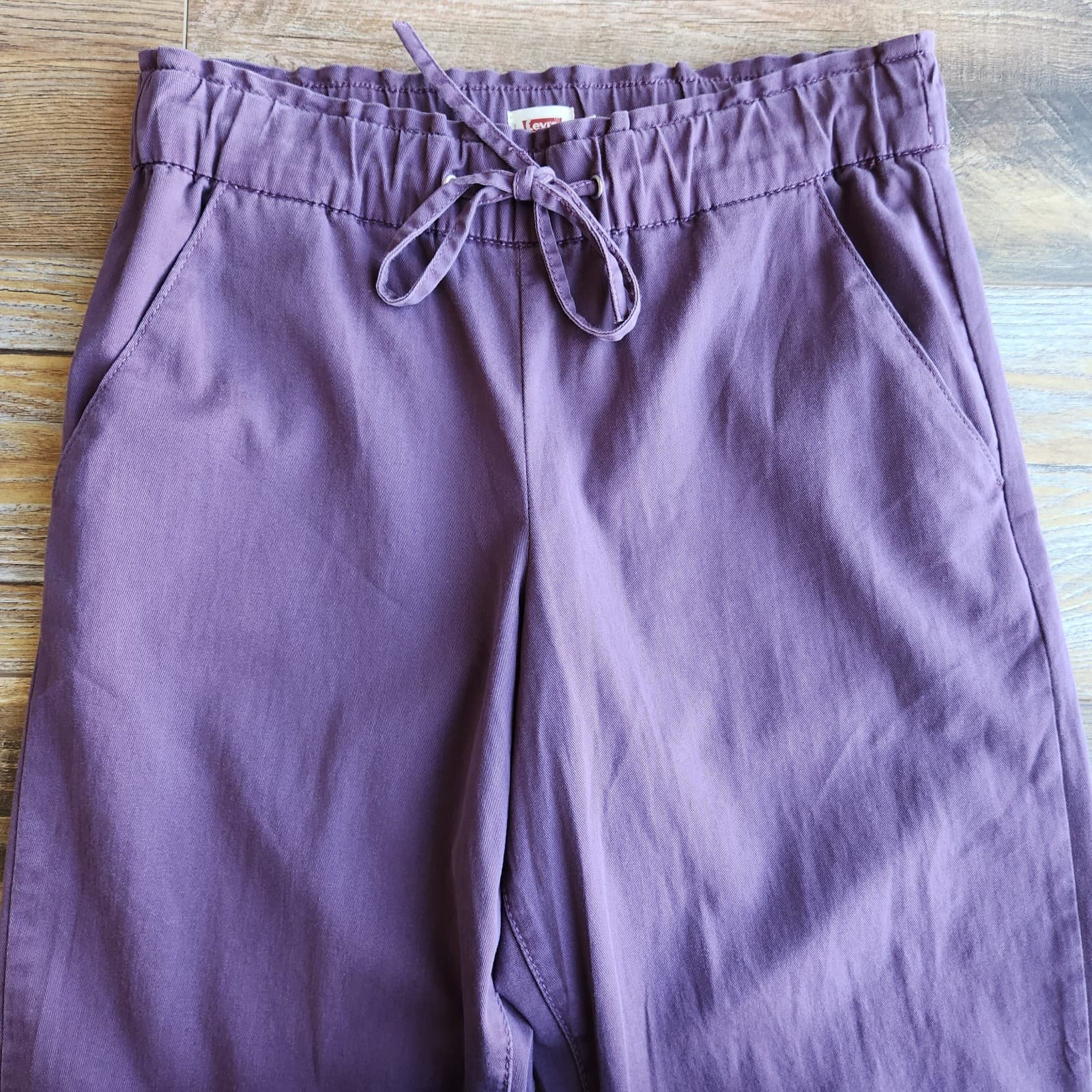 NEW Levi's Not For Resale Off Duty Jogger Elastic Waist Hortensia Purple Women S - Thumbnail 4