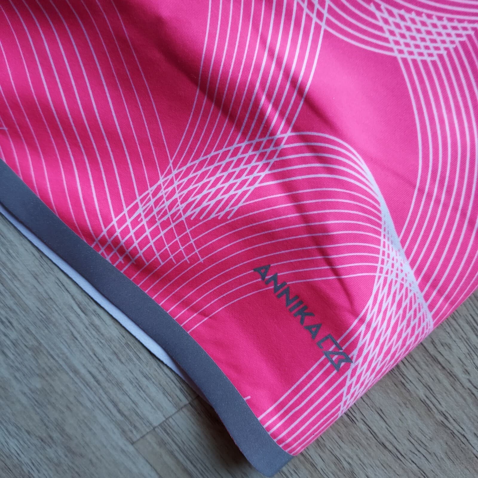 Annika Cutter&Buck Dry Tec UPF 50+ Activewear Skort Zip-Pocket Purple Pink Sz.S - Thumbnail 4