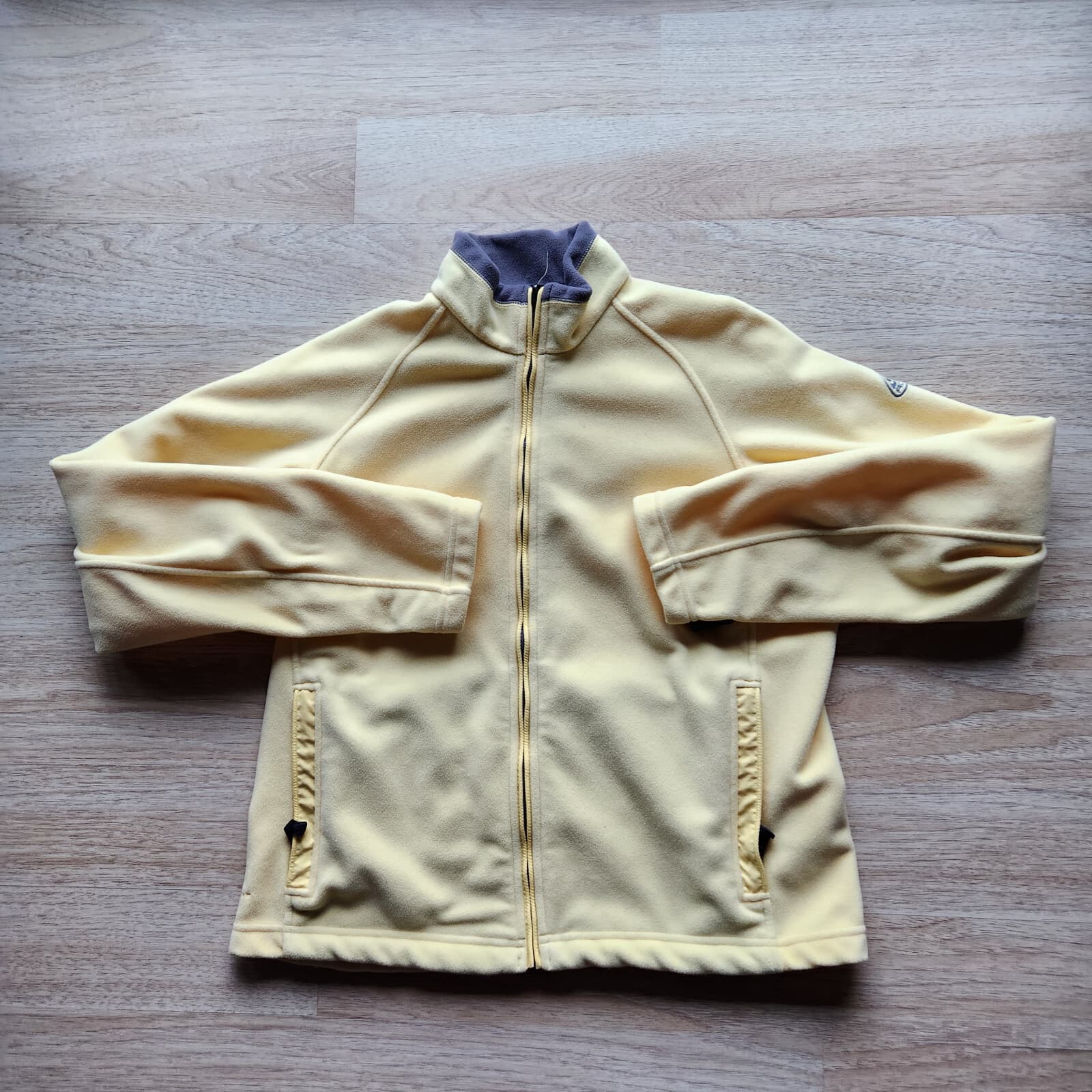 Nike ACG Thermal Layer Fleece Jacket Full-Zip Pocket Mockneck Yellow Women Sz.L - Thumbnail 3