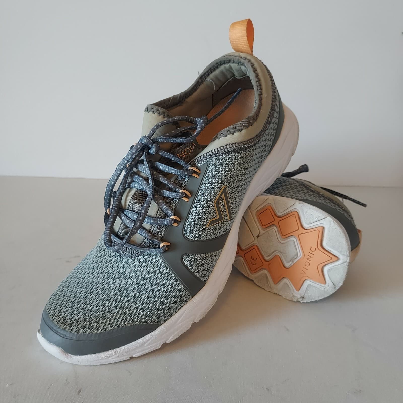 Vionic Alma Activewear Walking Training Sneakers Comfort Lace Blue Women US9.5 - Thumbnail 8