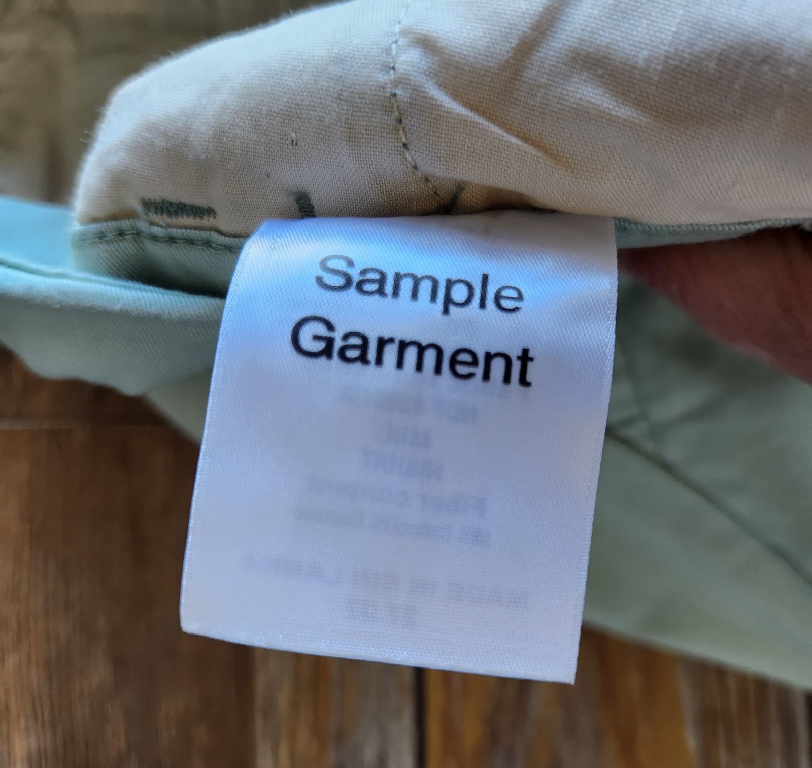 NEW Levi's Premium Not For Resale Essentail Chino Pants Sea Form Twill Green 27 - Thumbnail 11