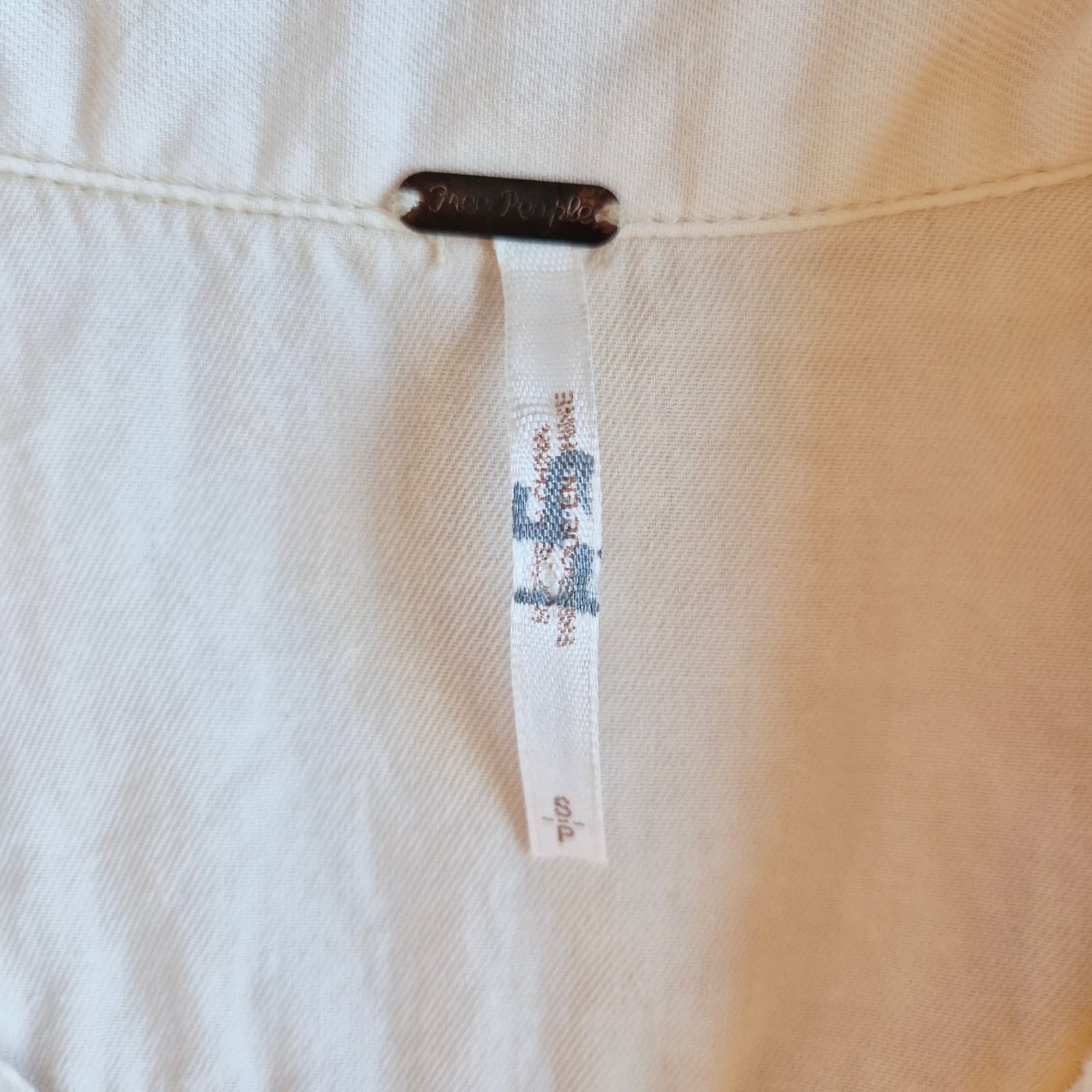 Free People Too Far Utility Sleeveless Vest Tie-Waist Pocket Beige Women's S - Thumbnail 7