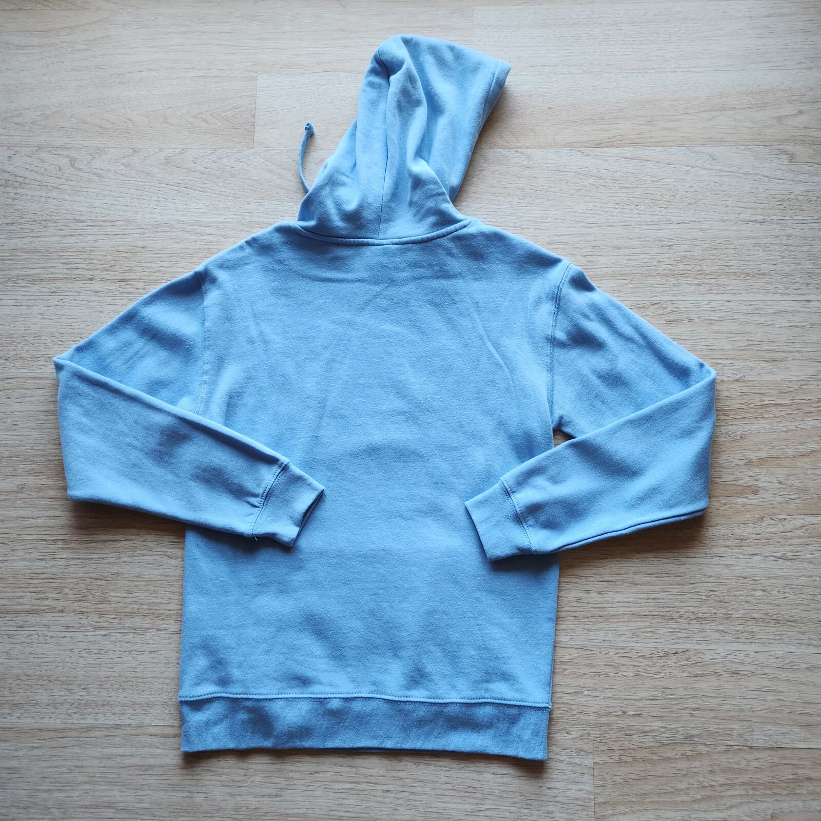 Pink Floyd Dark Side of the Moon Hoodie Sweatshirt Fleece Light Blue Women's XS - Thumbnail 4