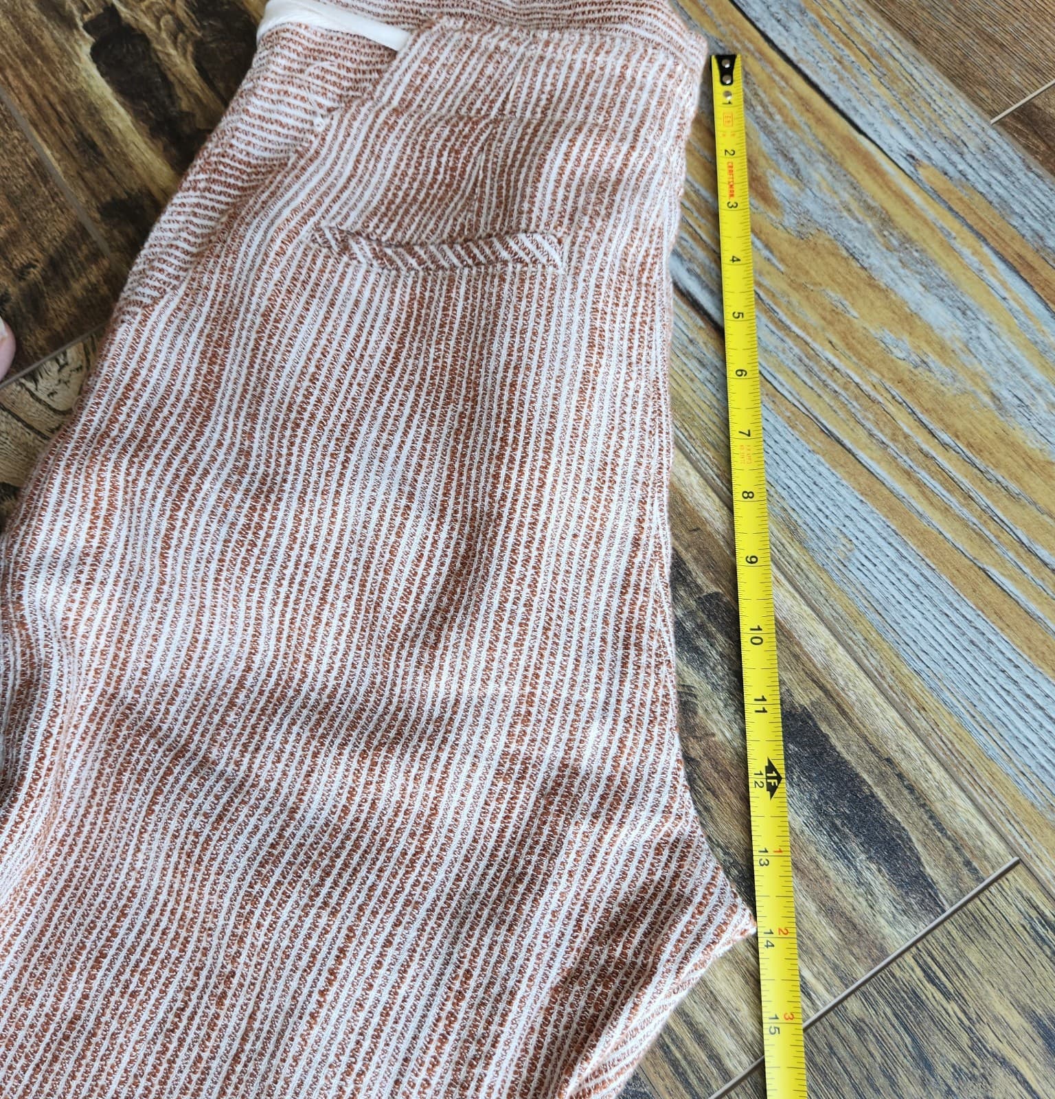 NWT Free People Light At Sunrise High-Rise Pants Drawstring Strip Caraway Sz.2 - Thumbnail 15