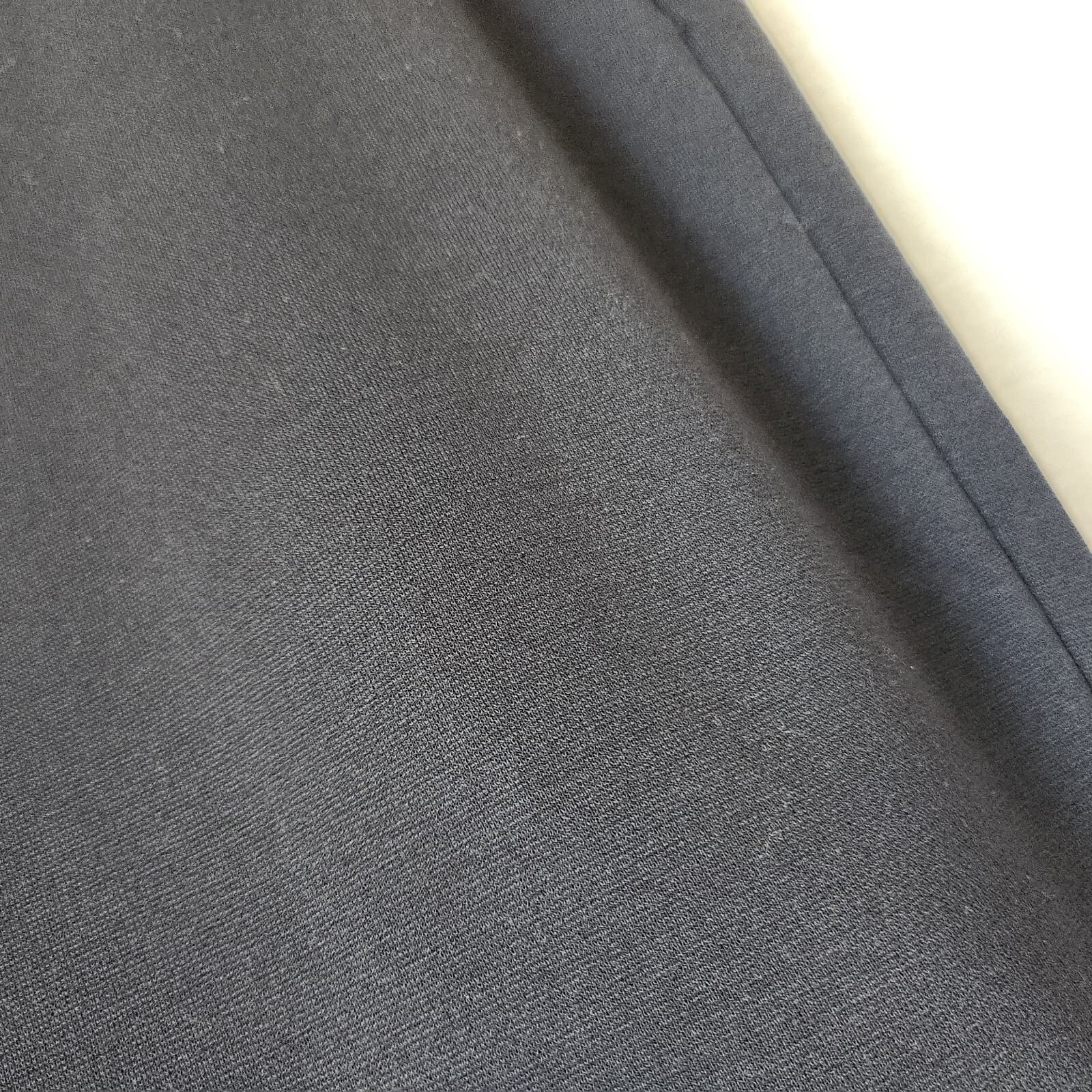 Emporio Armani Career Dress Pants Slim Leg Zip Jersey Stretch Black Women's XL - Thumbnail 6