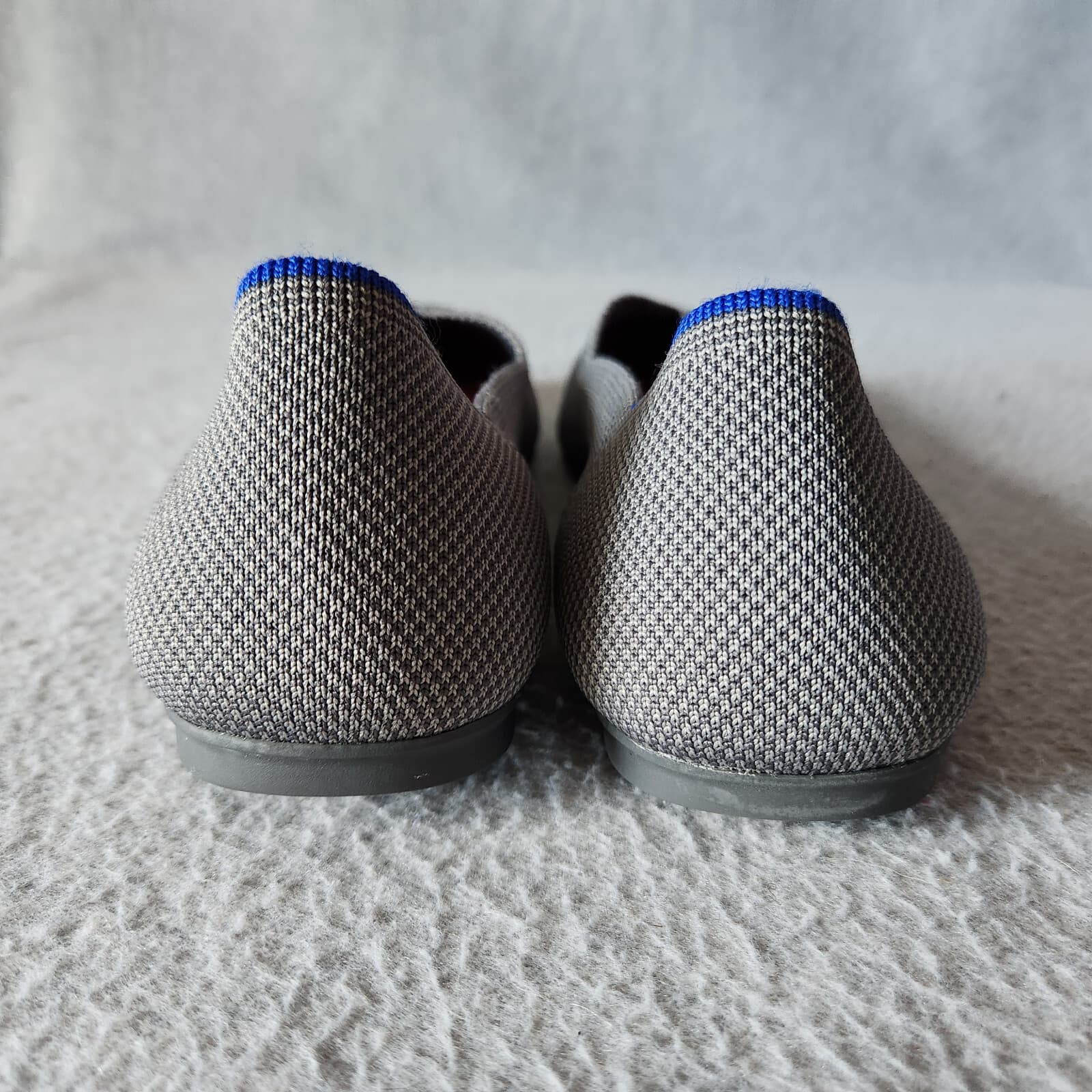 Rothy’s The Flat Round Toe Slip On Ballet Flat Comfort Flexible Gray Sz.US10.5 - Thumbnail 3