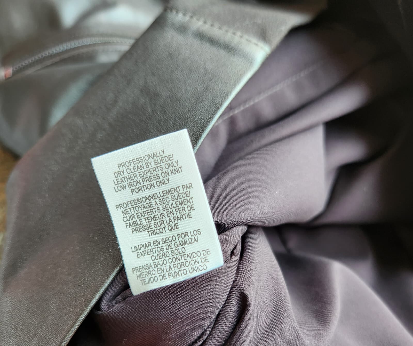 WORTH New York Genuine Leather Ponte Shift Dress 3/4 Sleeve Pocket Brown Size 6 - Thumbnail 13