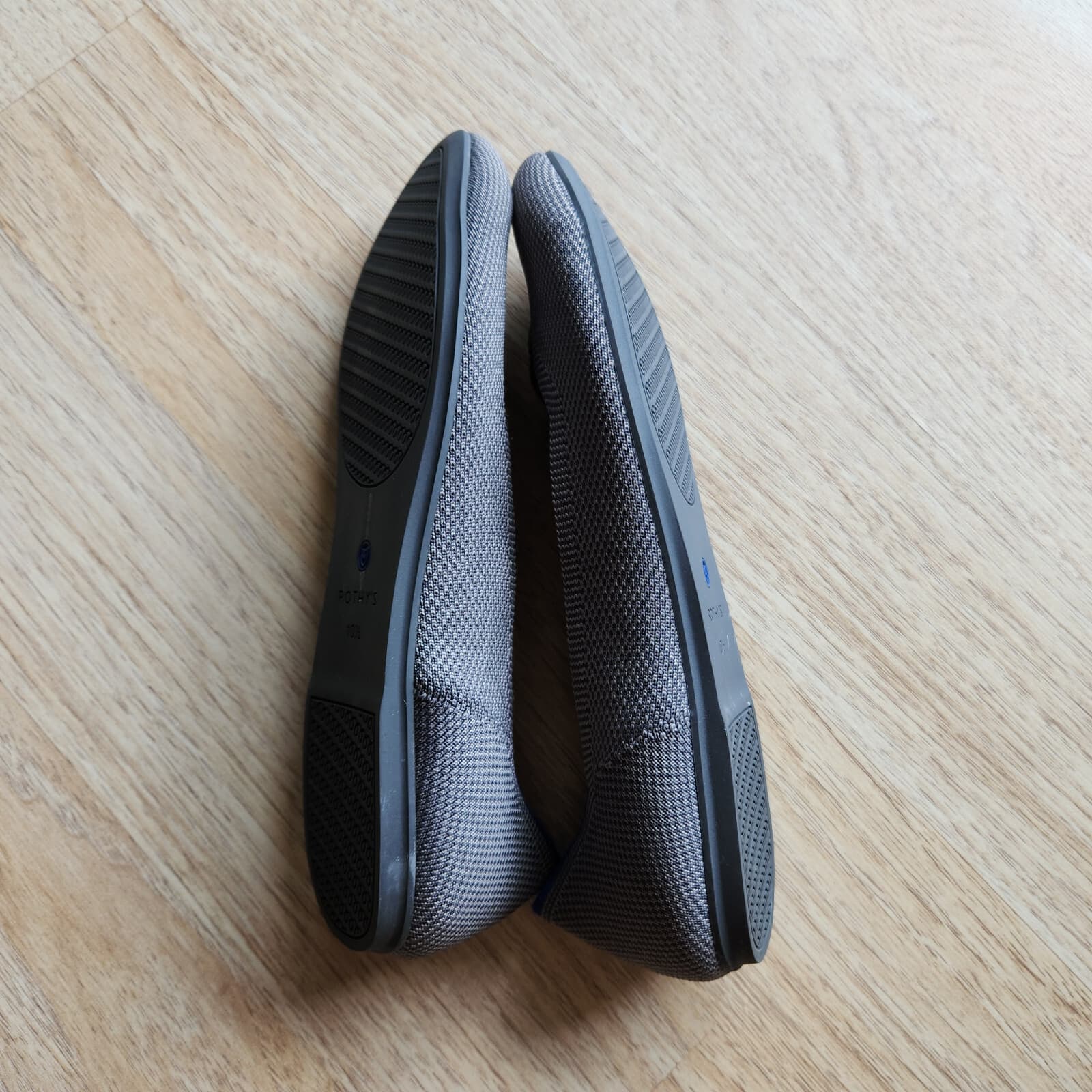 Rothy’s The Flat Round Toe Slip On Ballet Flat Comfort Flexible Gray Sz.US10.5 - Thumbnail 6