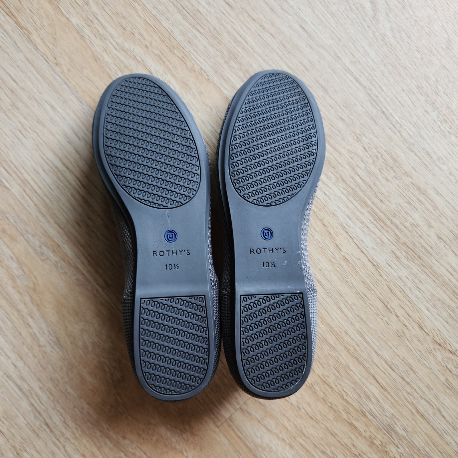 Rothy’s The Flat Round Toe Slip On Ballet Flat Comfort Flexible Gray Sz.US10.5 - Thumbnail 8