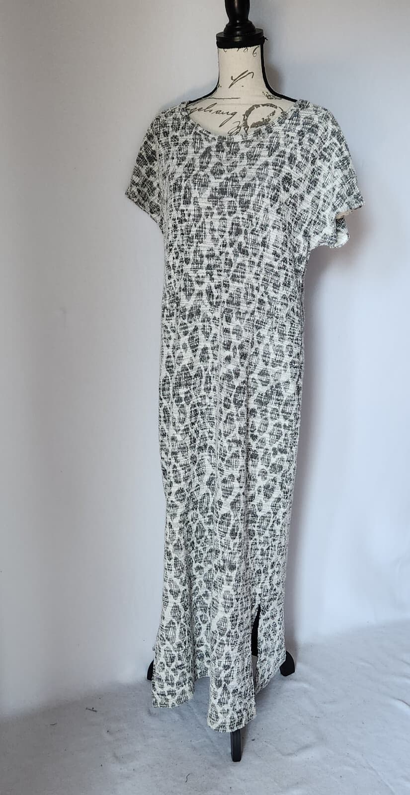 NWT DOLAN Anthropologie Left Coast Taleen Tweed Midi Dress Assorted Sz.L $150 - Thumbnail 2