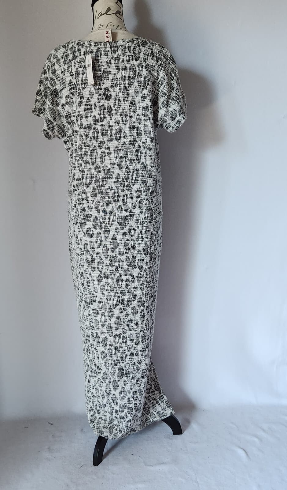NWT DOLAN Anthropologie Left Coast Taleen Tweed Midi Dress Assorted Sz.L $150 - Thumbnail 9