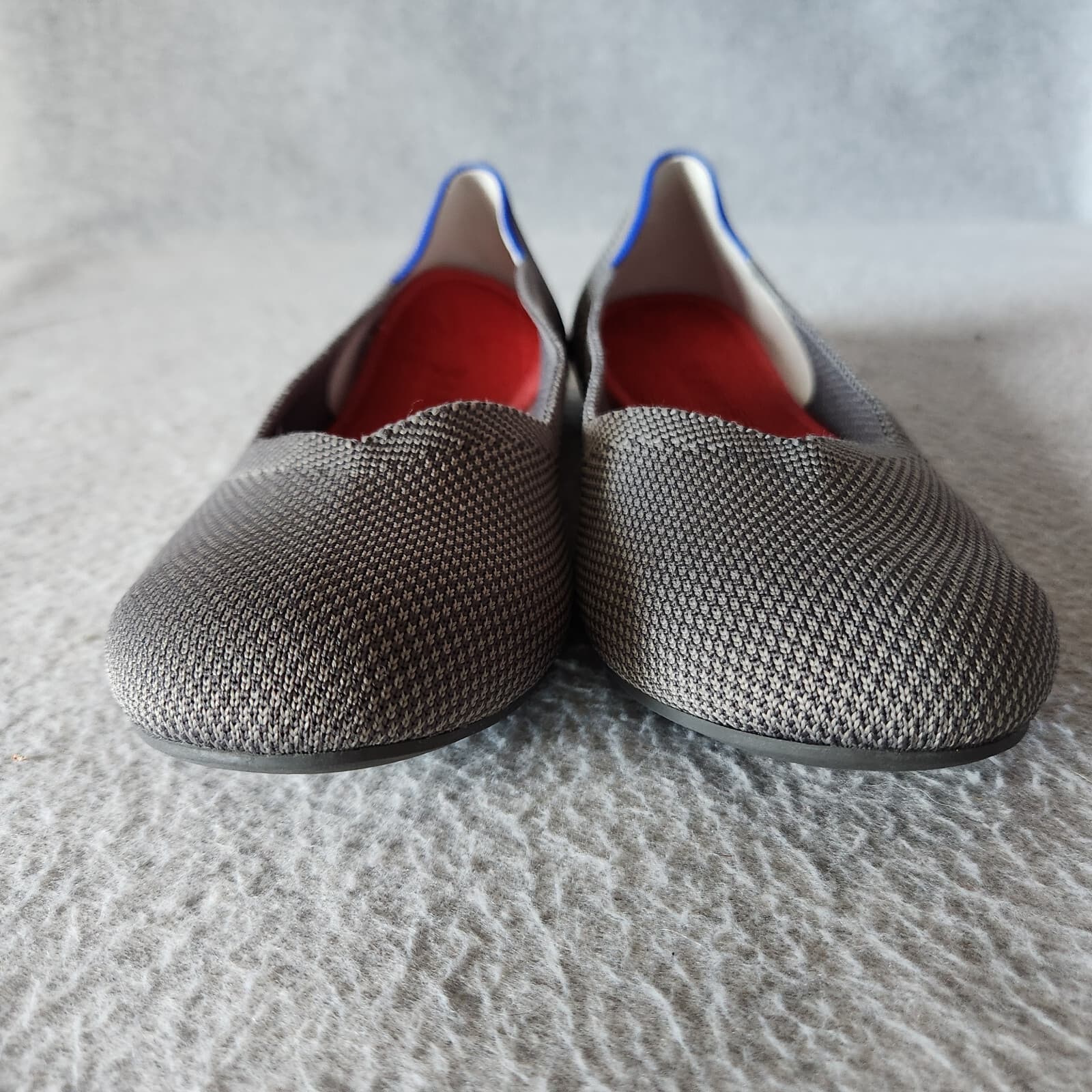Rothy’s The Flat Round Toe Slip On Ballet Flat Comfort Flexible Gray Sz.US10.5 - Thumbnail 4