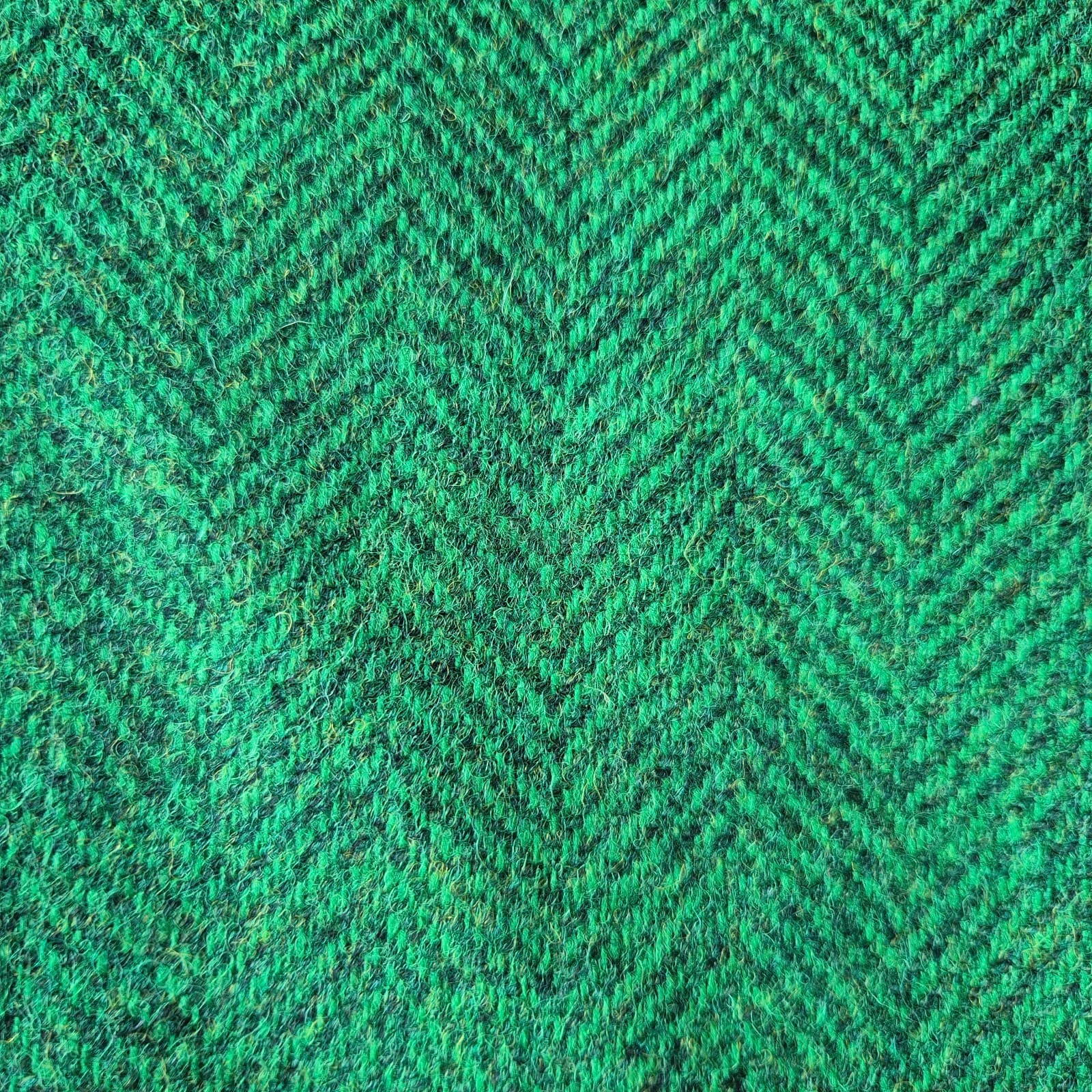 Boden Heritage British Tweed 100% Wool Herringbone Pencil Skirt Green Women's 6P - Thumbnail 7