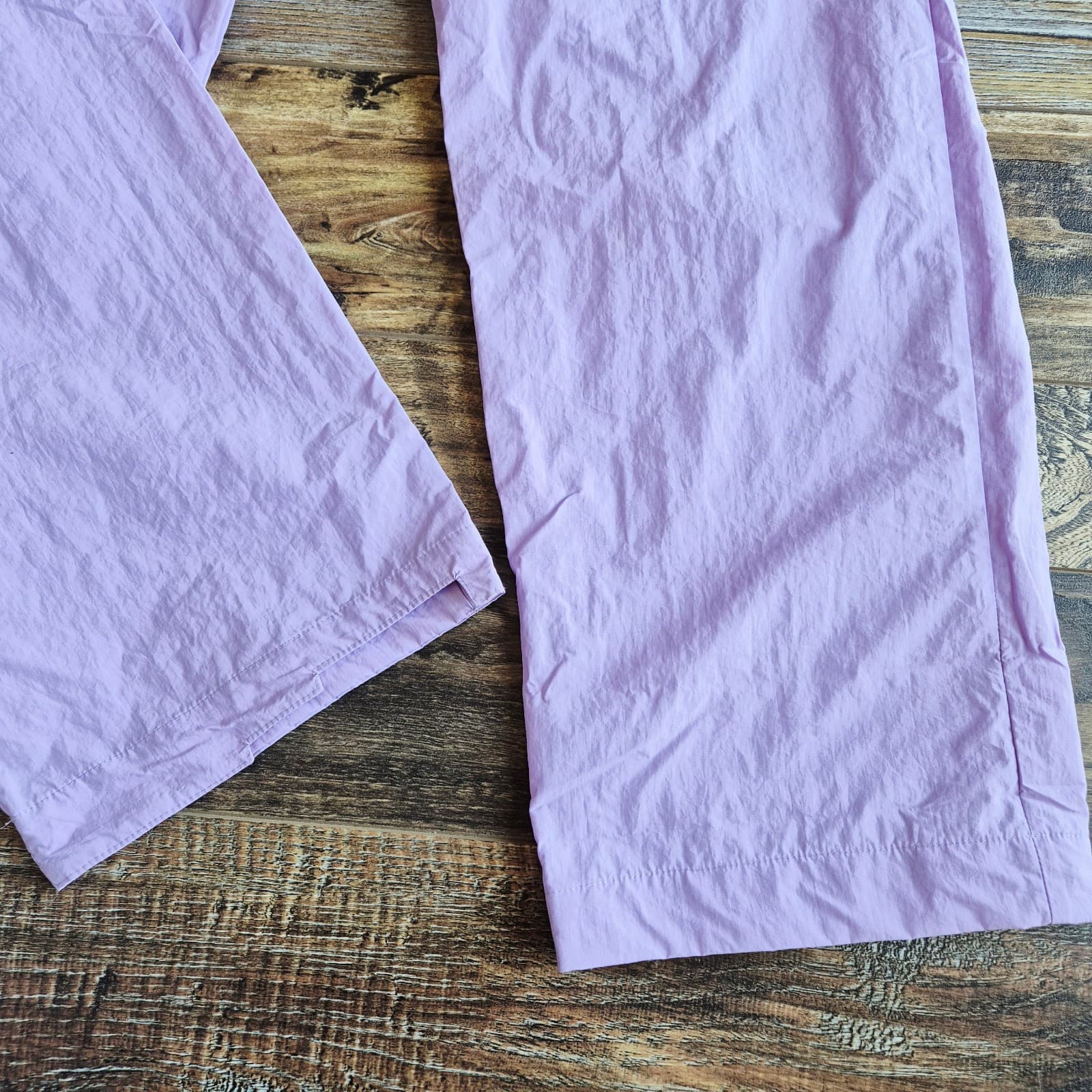 Hermanos Koumori Contemporary 24/7 Runner Pants Straight Zip Purple Women's M - Thumbnail 8