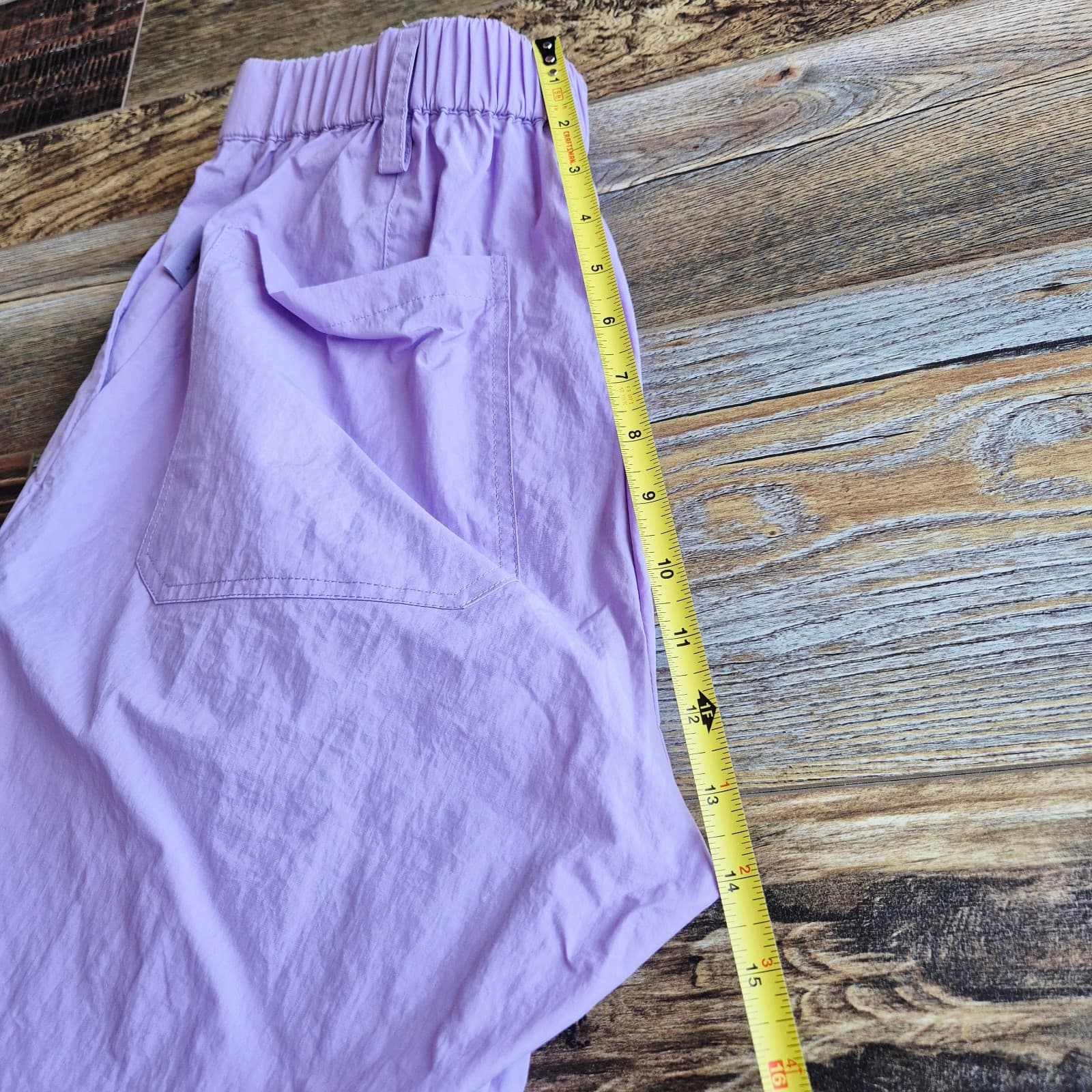 Hermanos Koumori Contemporary 24/7 Runner Pants Straight Zip Purple Women's M - Thumbnail 13