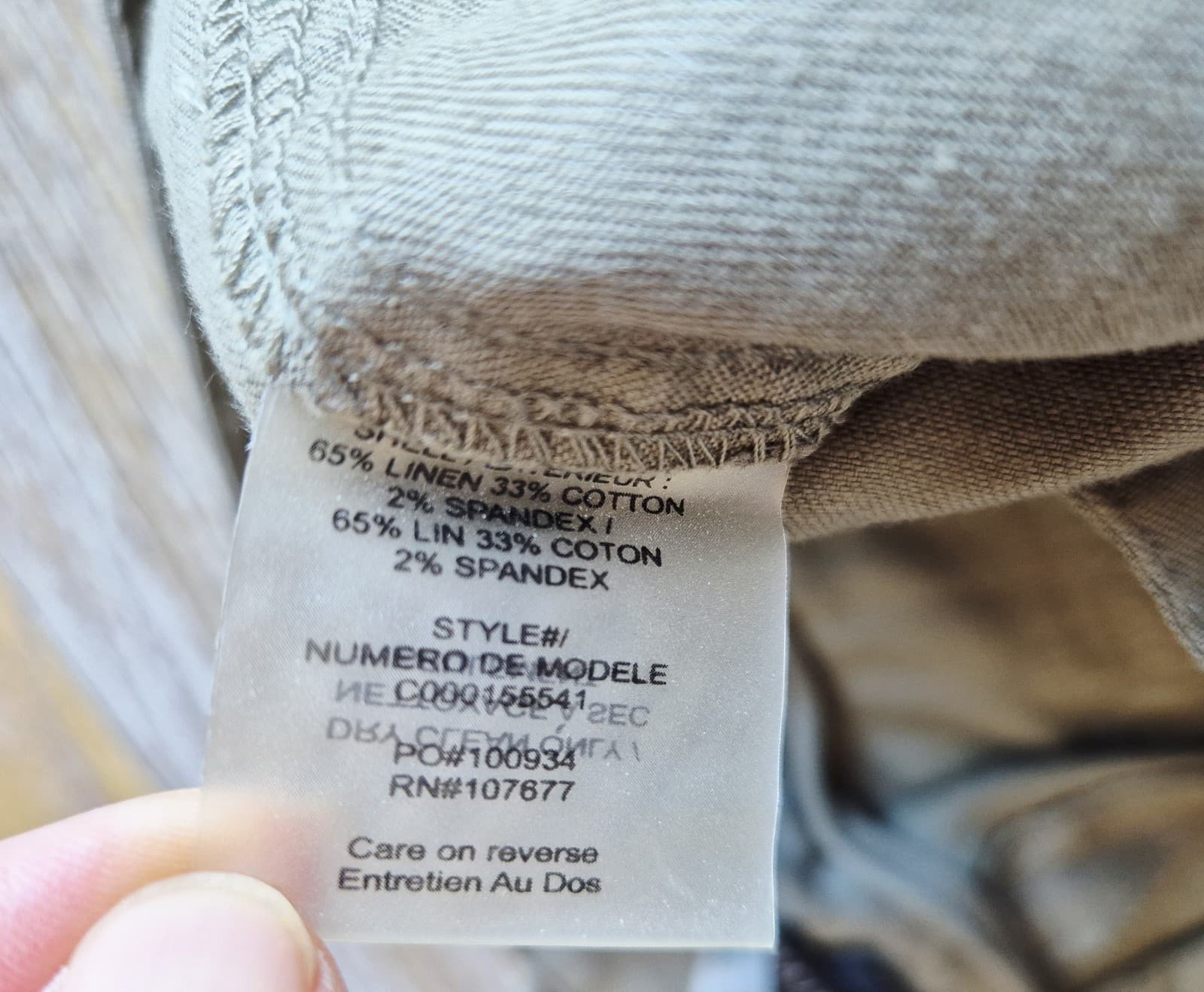 Alice & Olivia Base Linen Blend Cargo Tapered Cropped Pants Relaxed Green Sz.8 - Thumbnail 10