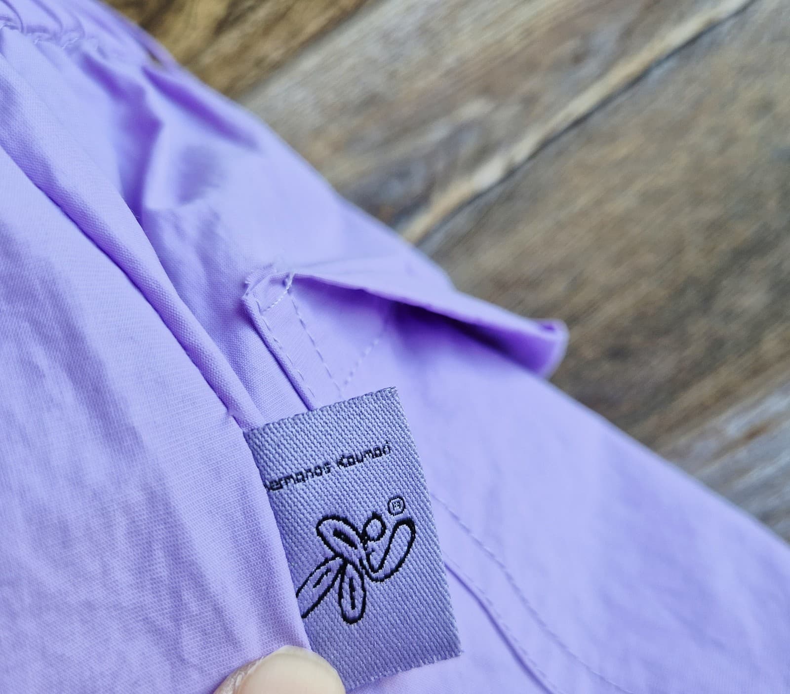 Hermanos Koumori Contemporary 24/7 Runner Pants Straight Zip Purple Women's M - Thumbnail 5