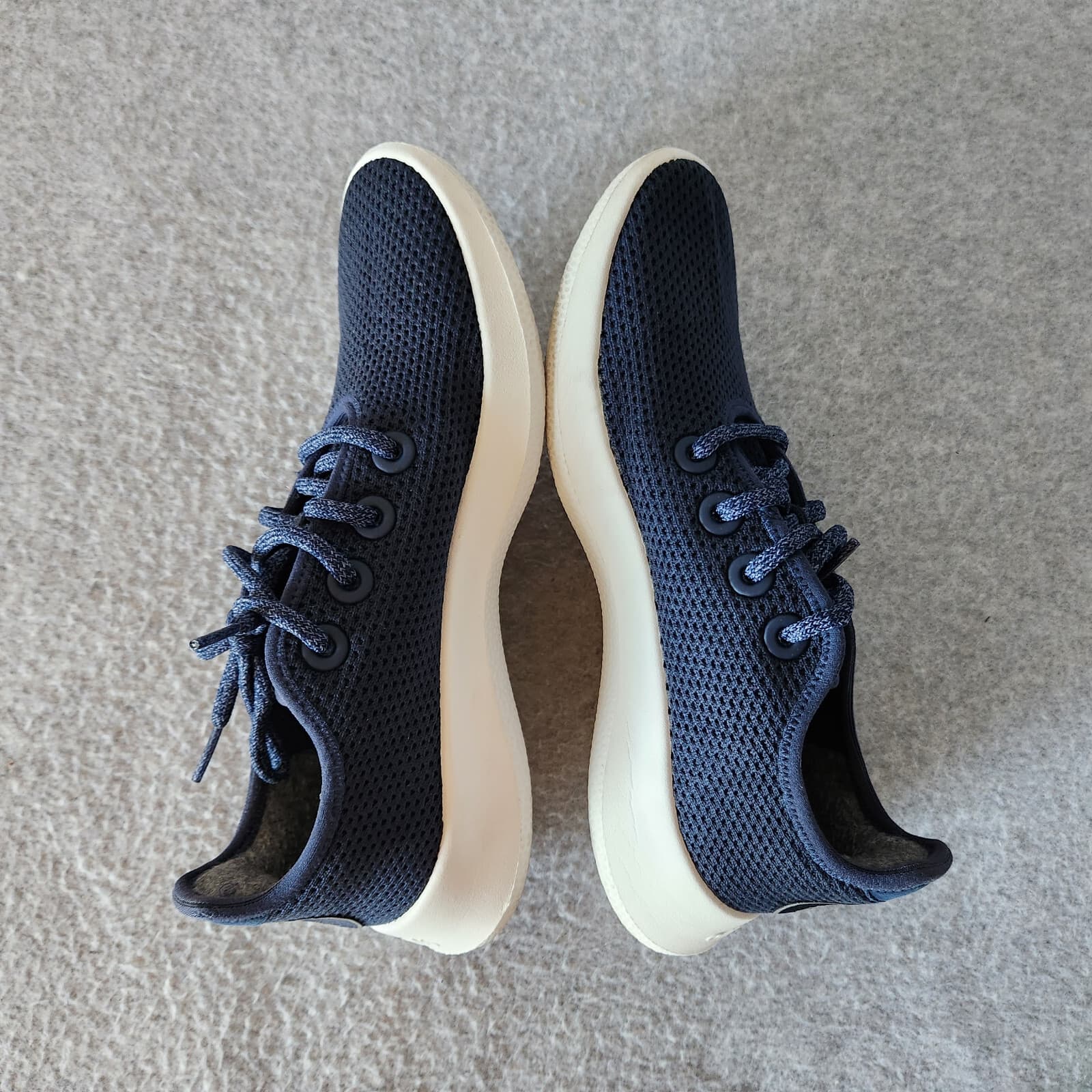 Allbirds Tree Runner OTR Tencel Knit Walking Shoes Lace Up Blue Women's US8 - Thumbnail 4