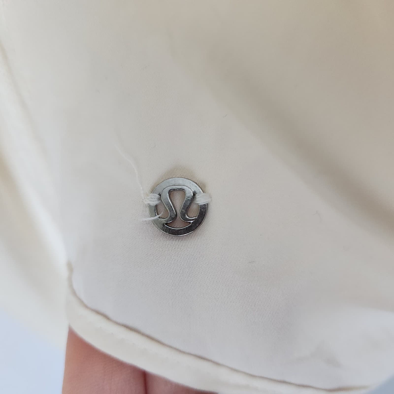 Lululemon Still At Ease Cashmere Blend Sweater Angel Wings Back Yoga Ivory Sz.6 - Thumbnail 10