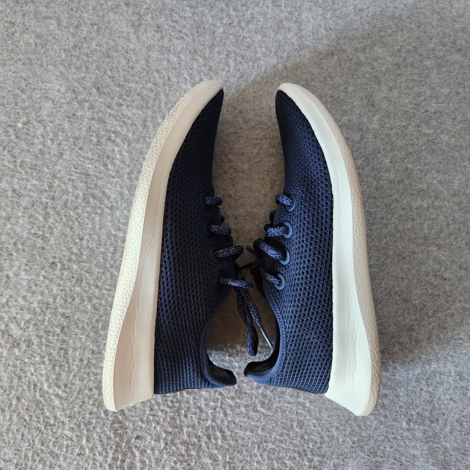 Allbirds Tree Runner OTR Tencel Knit Walking Shoes Lace Up Blue Women's US8 - Thumbnail 5