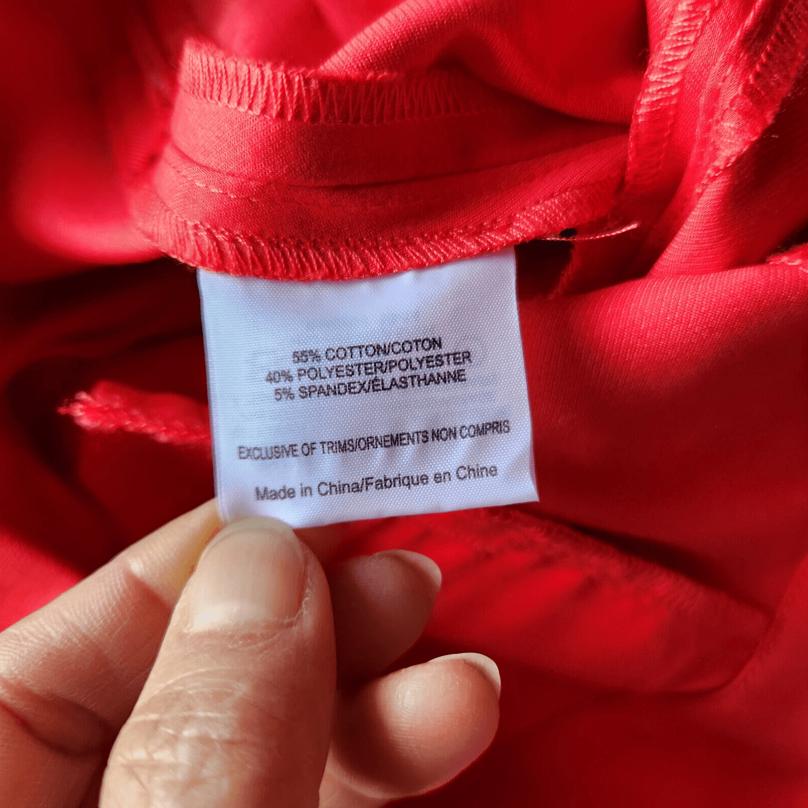 Tory Burch Callie Seamed Crop Pants Slim Slit-Hem Stretch Cotton Blend Red Sz.10 - Thumbnail 9