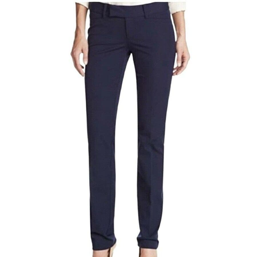 Lilly Pulitzer Leigh Trouser Career Dress Pants Slim Leg Stretch Black Women's 8 - Thumbnail 4