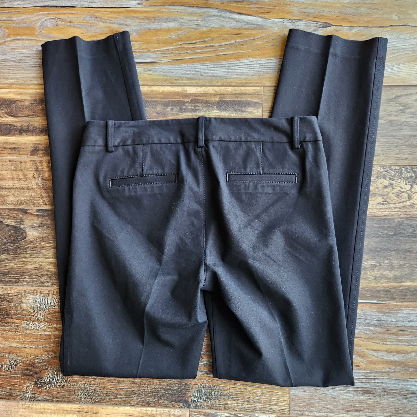 Lilly Pulitzer Leigh Trouser Career Dress Pants Slim Leg Stretch Black Women's 8 - Thumbnail 8