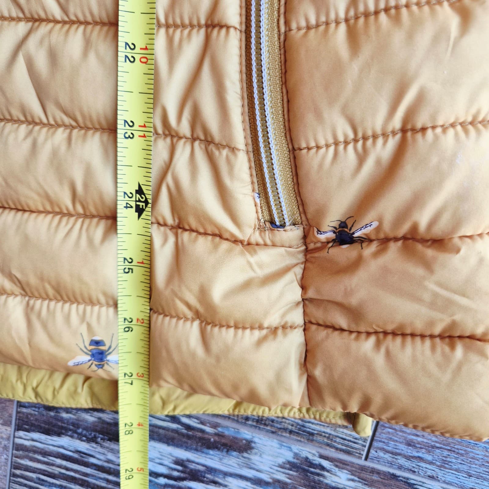 JOULES Goldbee Snug Gilet Puffer Vest Water Resistant Packable Pocket Women's 10 - Thumbnail 13