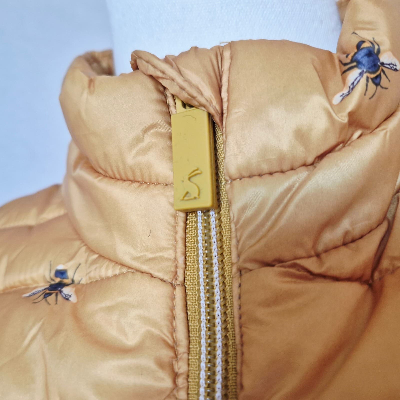 JOULES Goldbee Snug Gilet Puffer Vest Water Resistant Packable Pocket Women's 10 - Thumbnail 5
