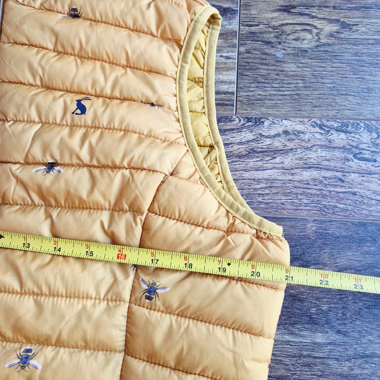 JOULES Goldbee Snug Gilet Puffer Vest Water Resistant Packable Pocket Women's 10 - Thumbnail 12