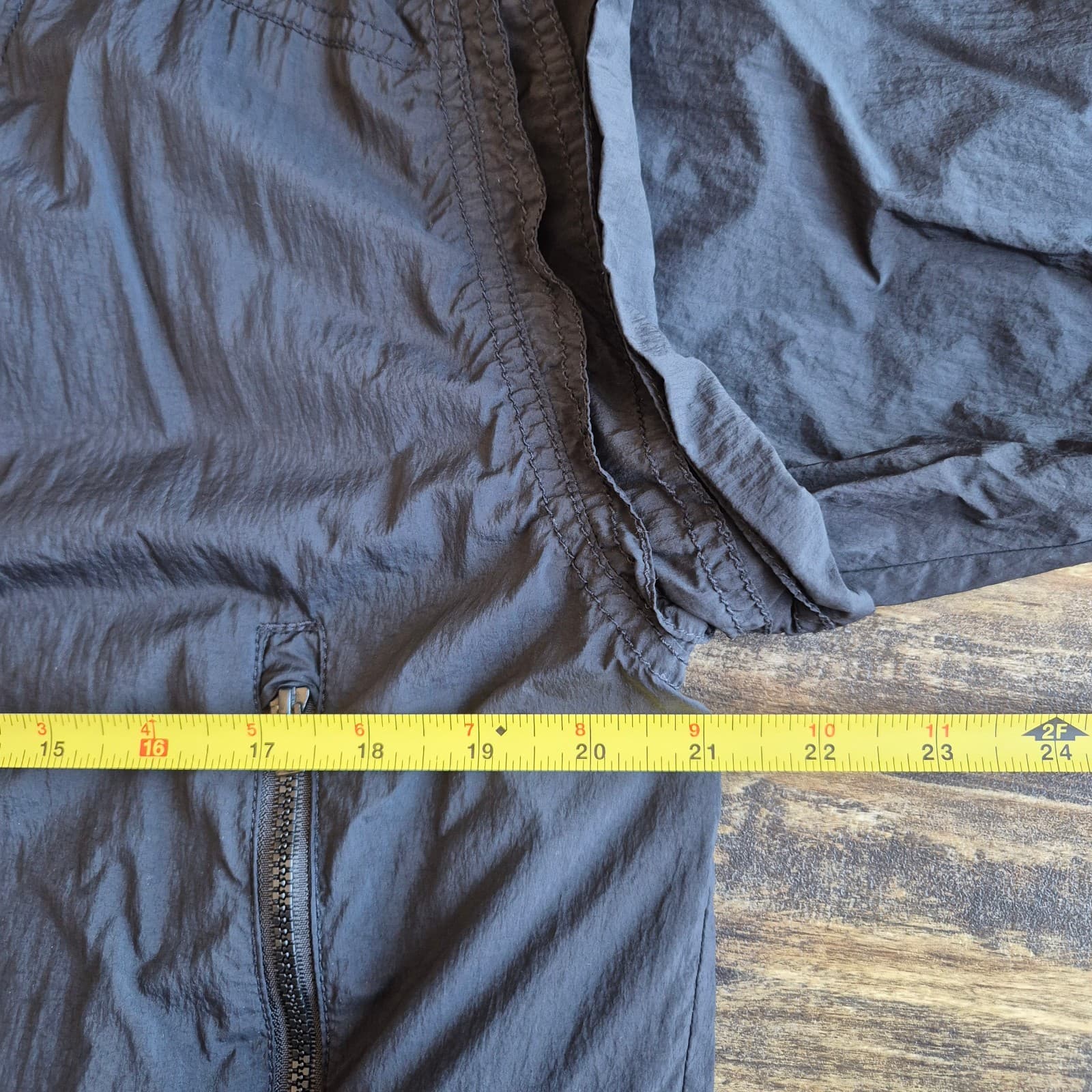 Free People Movement Hooded Lightweight Anorak Jacket Pullover Black Women's XS - Thumbnail 11