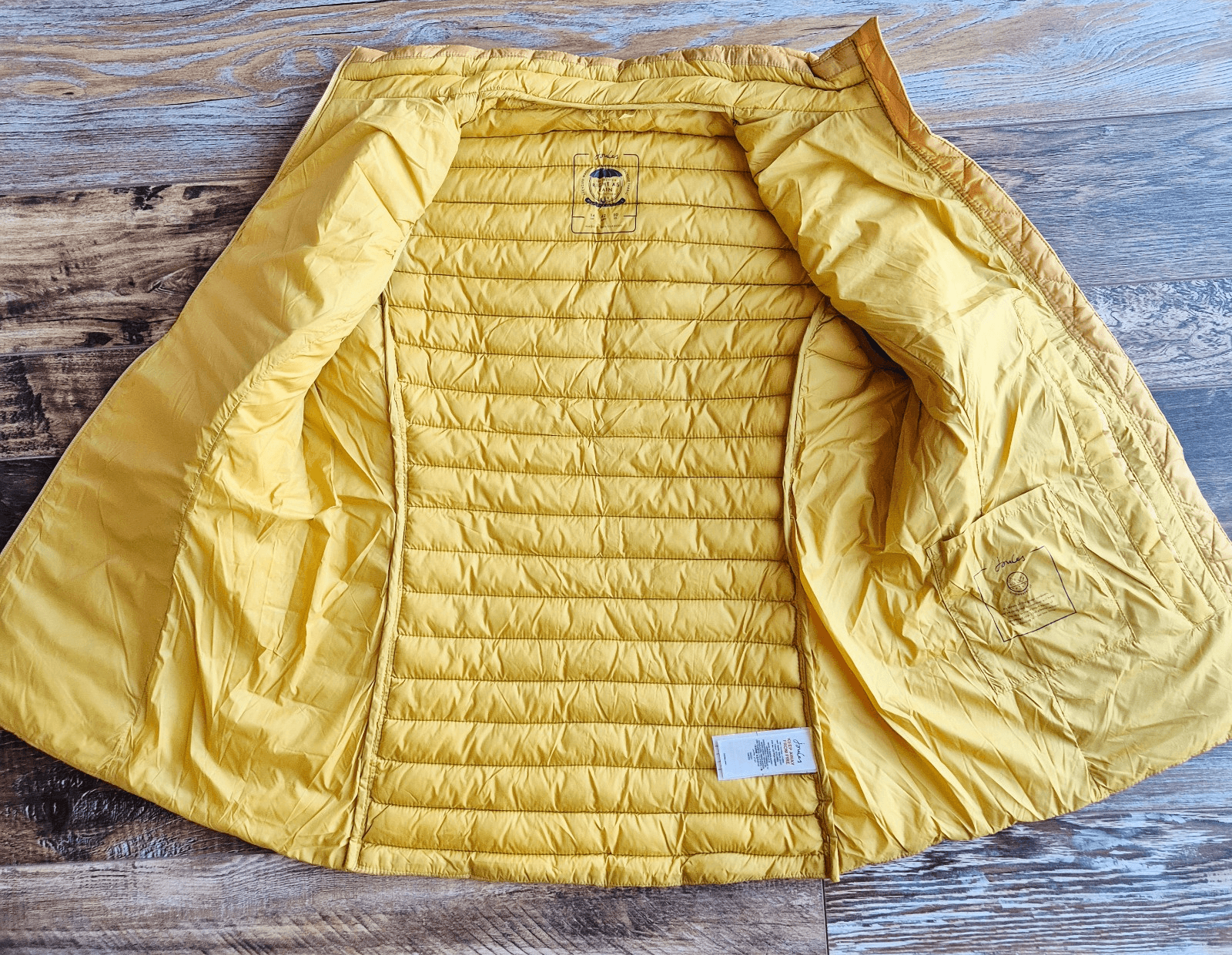 JOULES Goldbee Snug Gilet Puffer Vest Water Resistant Packable Pocket Women's 10 - Thumbnail 8