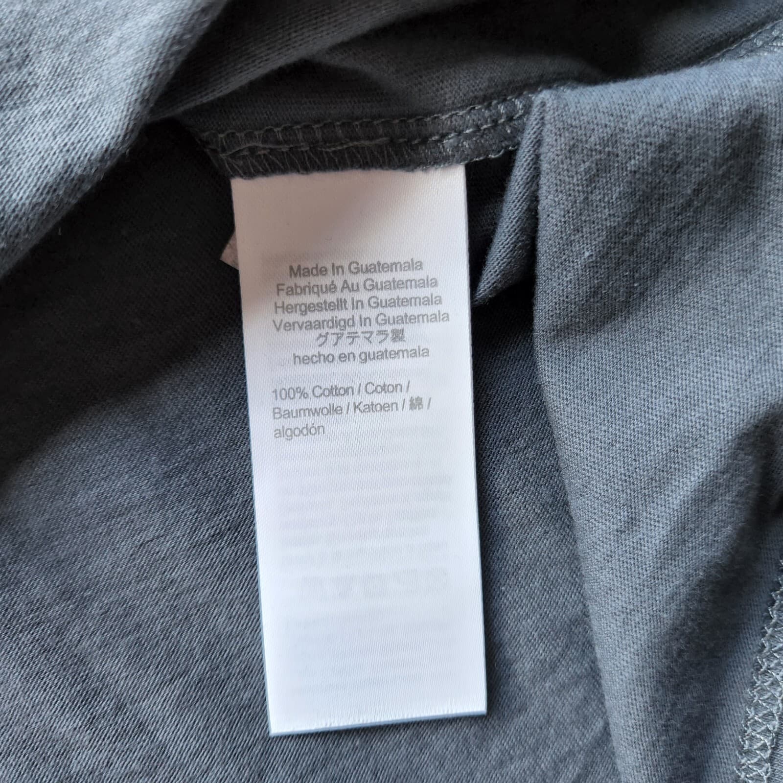 J.Crew Essential Tee-Shirt Knit Goods Short Sleeve 100% Cotton Grey Men 4X - Thumbnail 6