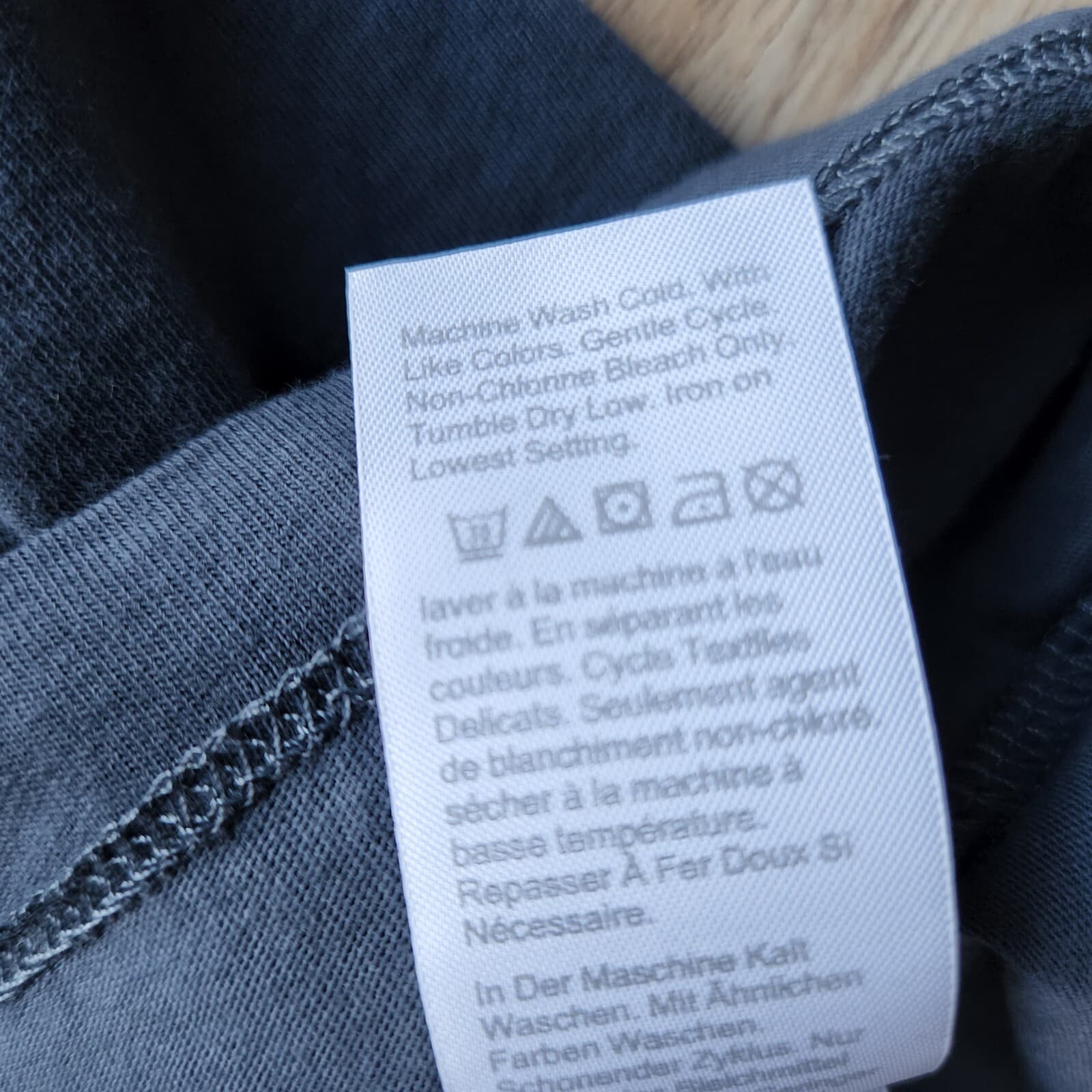J.Crew Essential Tee-Shirt Knit Goods Short Sleeve 100% Cotton Grey Men 4X - Thumbnail 7