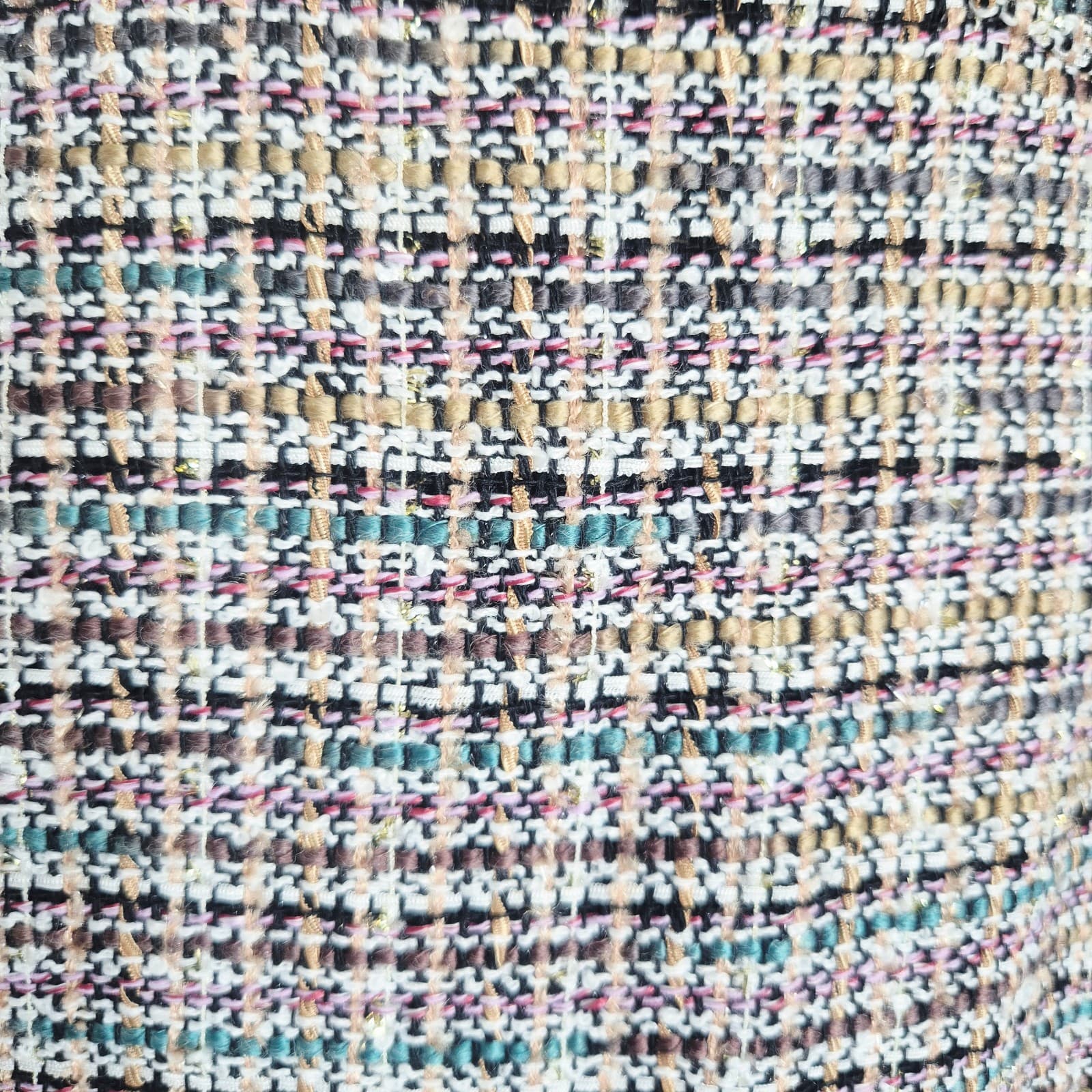 Brooks Brothers Tweed Sheath Dress Sleeveless Lined Wool Blend Metallic Womens 8 - Thumbnail 5
