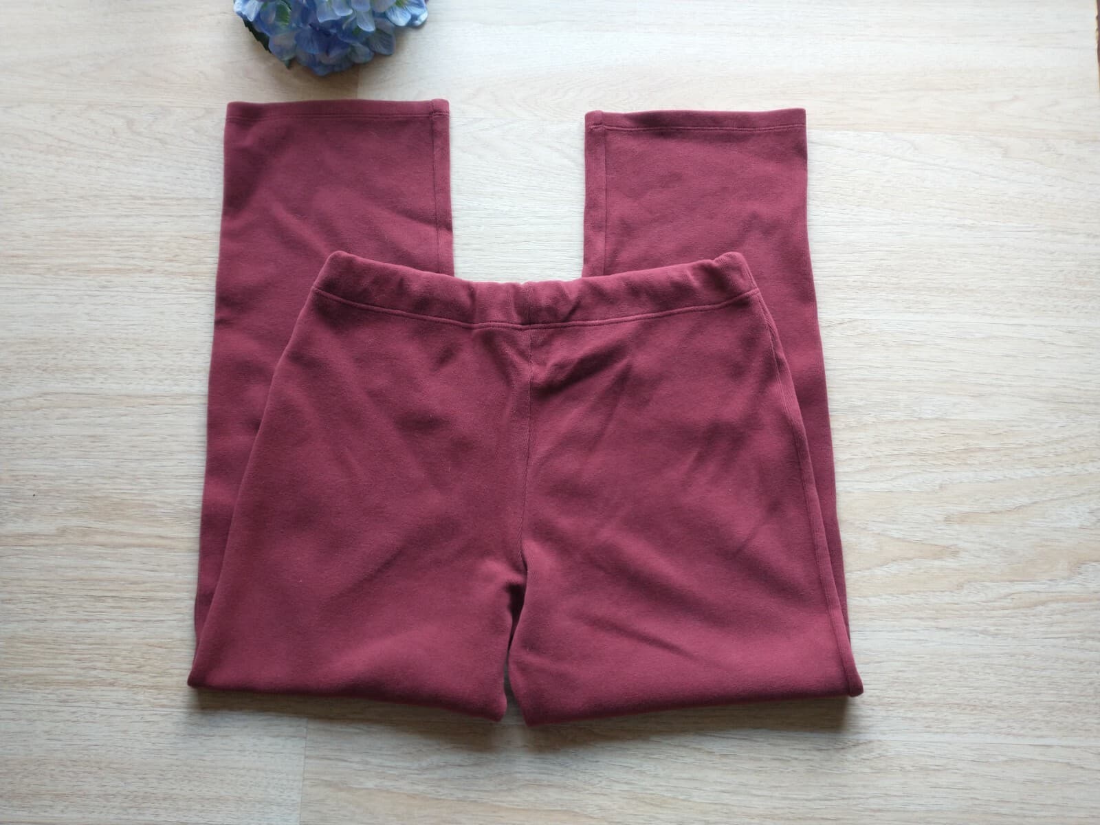 Tommy Bahama Sweatpants Drawstring Elastic Waist Red Cotton Blend Women Sz.L - Thumbnail 7