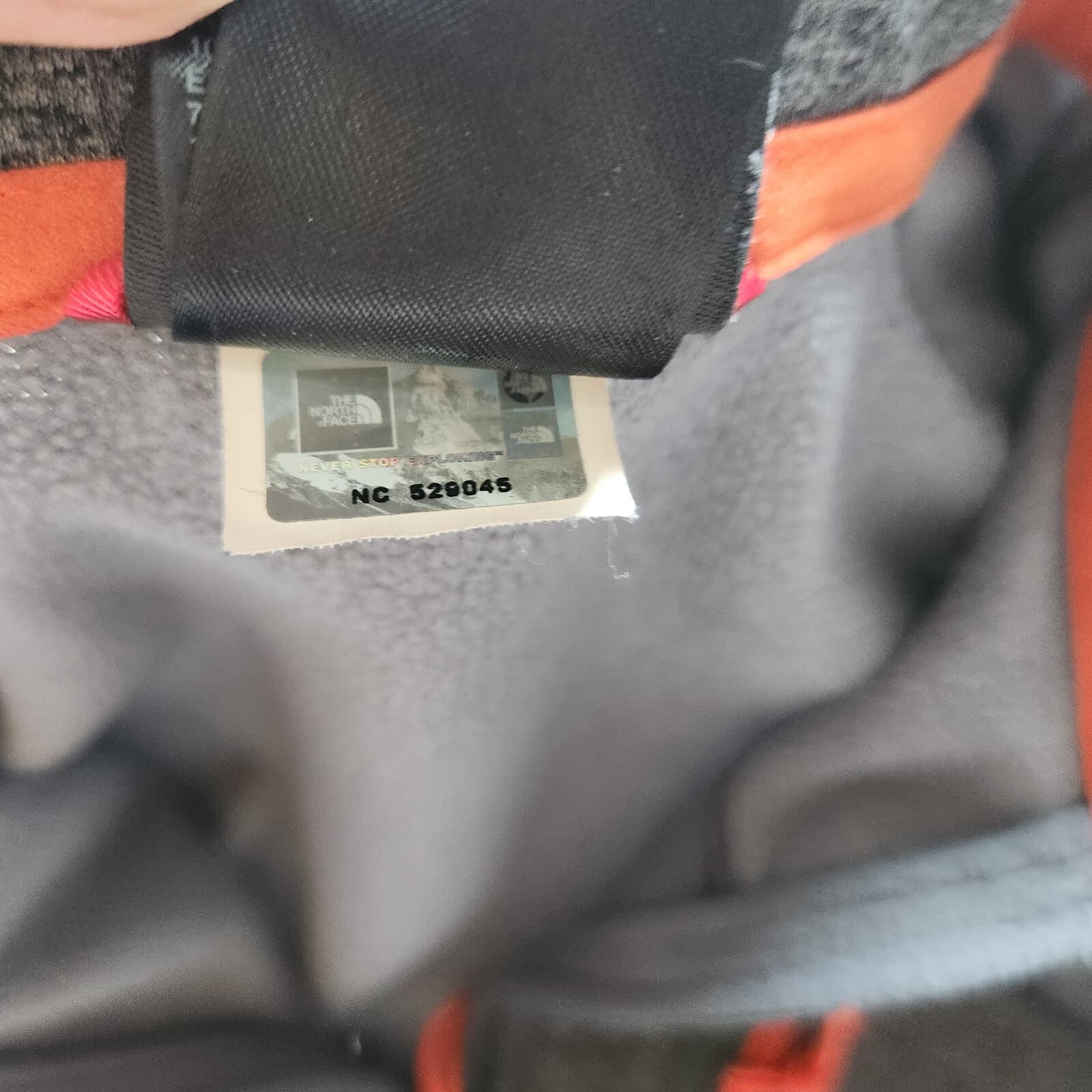 The North Face Canyonlands Half Zip Fleece Lined Sweater Jacket Grey Men's M - Thumbnail 9