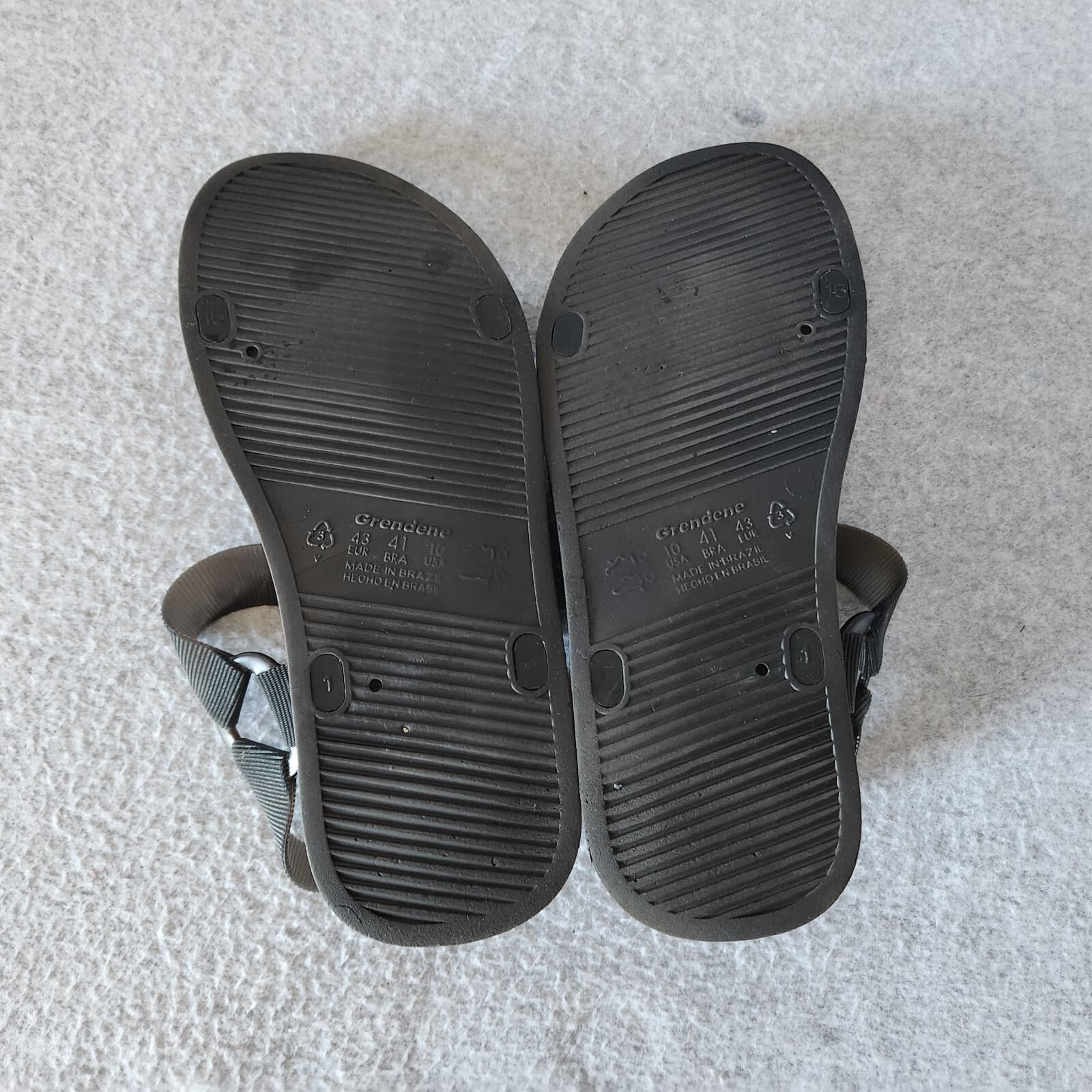 OZARK TRAIL Outdoor Equipment Grendene Sandals Adjustable Strap Black Mens US10 - Thumbnail 8