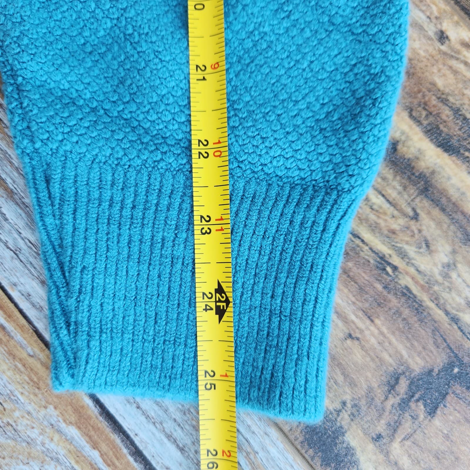 Vintage New Christian Dior Monsieur Made in USA Orlon Acrylic Sweater Blue Men L - Thumbnail 11