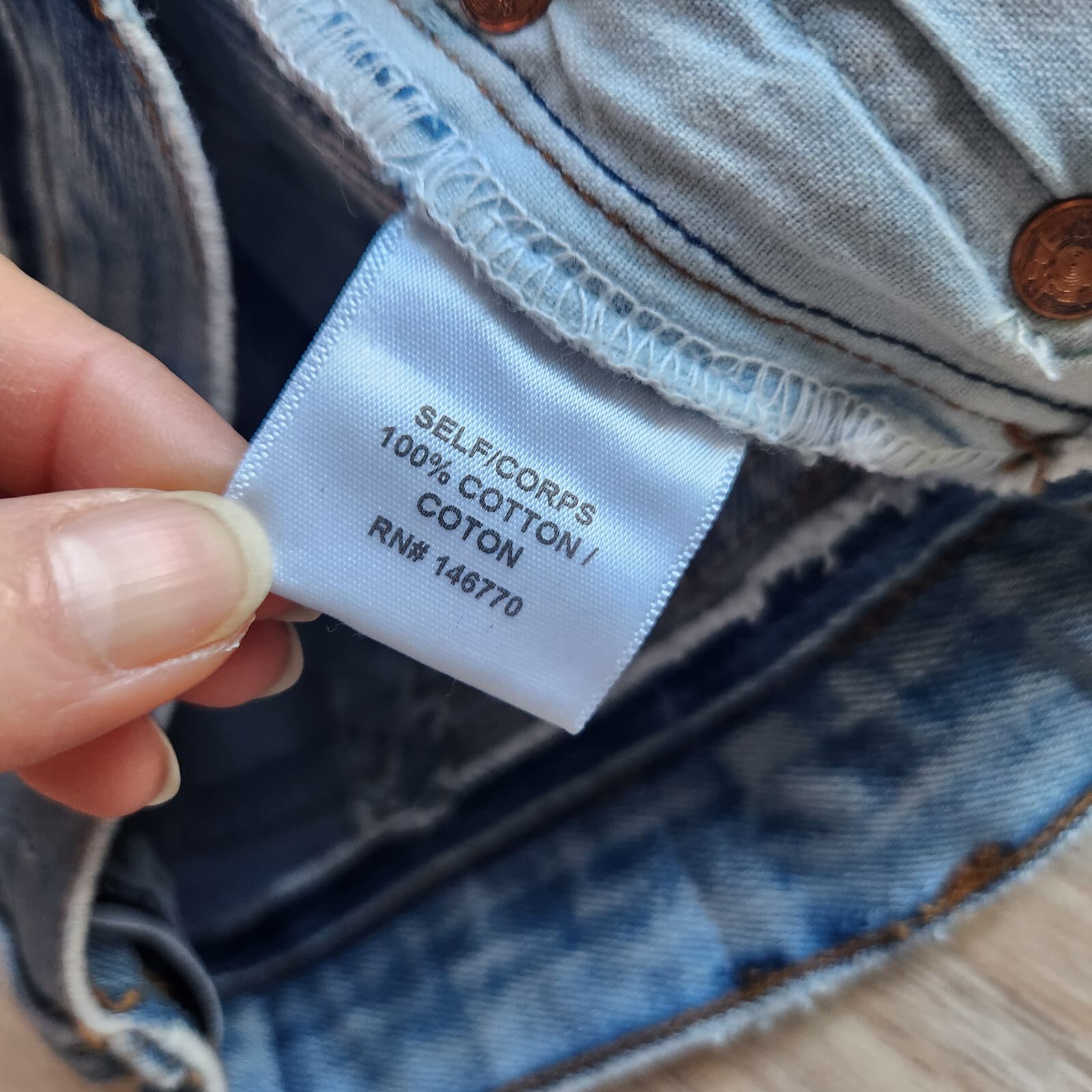 RE/DONE X Levi’s Revolve High Rise Mini Skirt Raw Hem Seamed Indigo Denim Sz.25 - Thumbnail 12